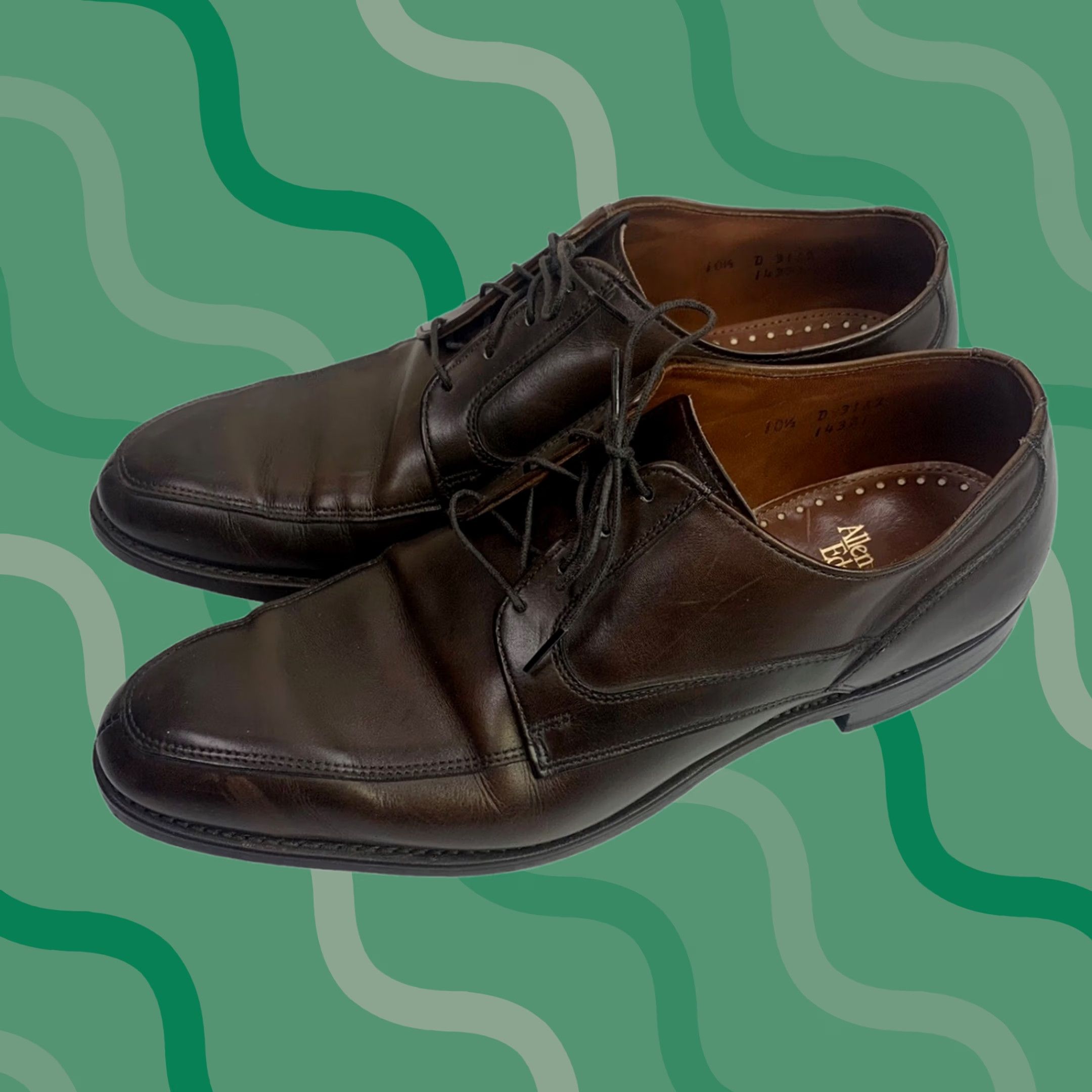 Allen Edmonds Allen Edmonds WILBERT Size 10.5 D Chili Brown  display picture 1