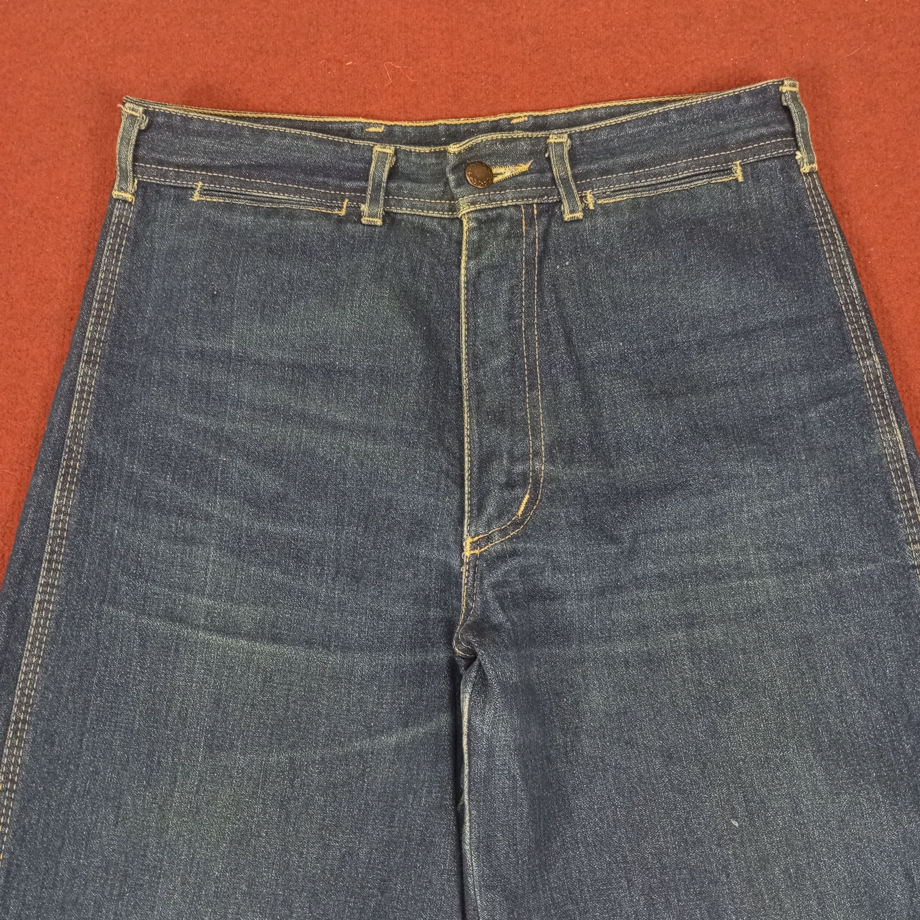 Vintage West Coast Fashion Baggy Style Jeans Size 29" - 2 Thumbnail
