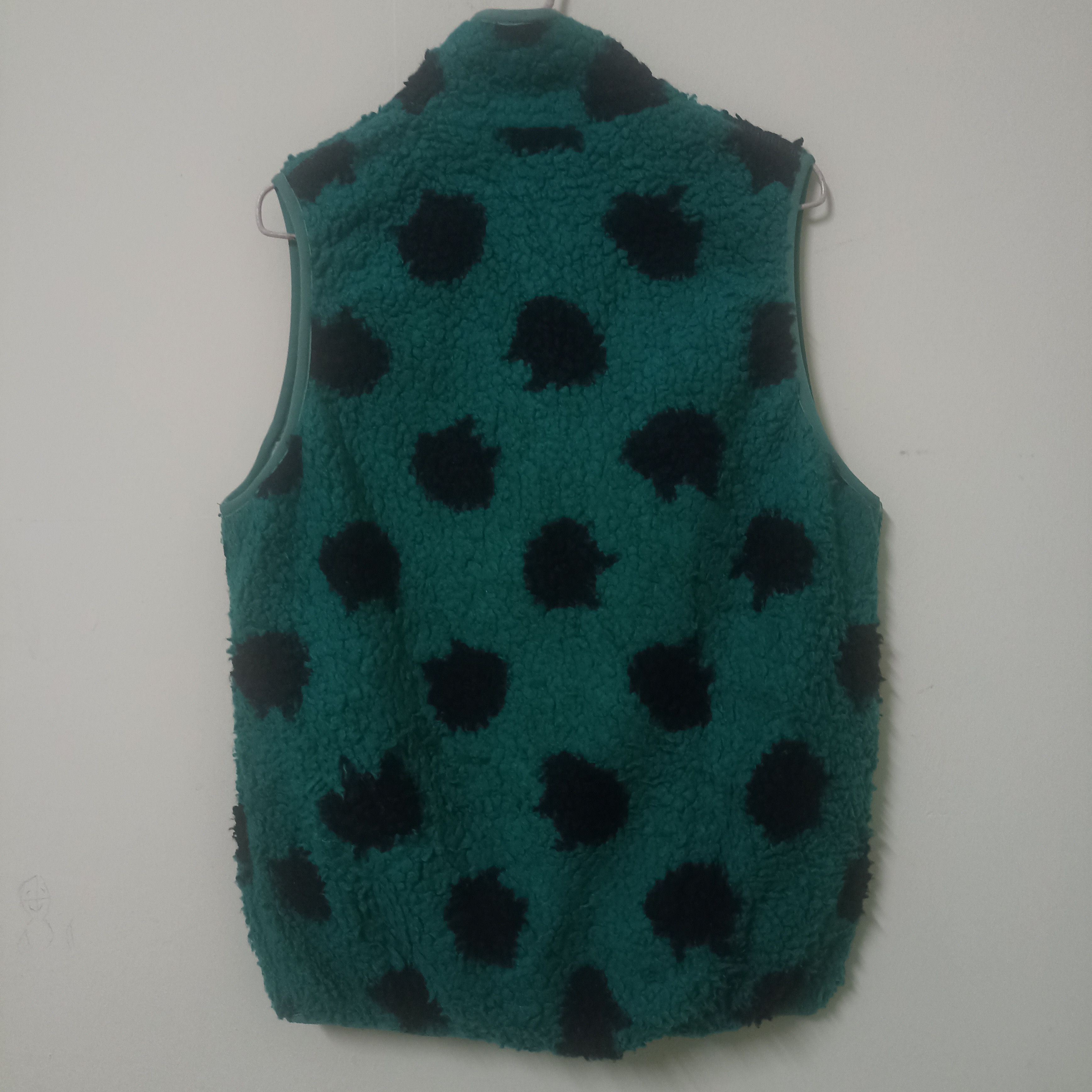 Issey Miyake Ne - Net Polkadot Green Vest Size US S / EU 44-46 / 1 - 7 Thumbnail
