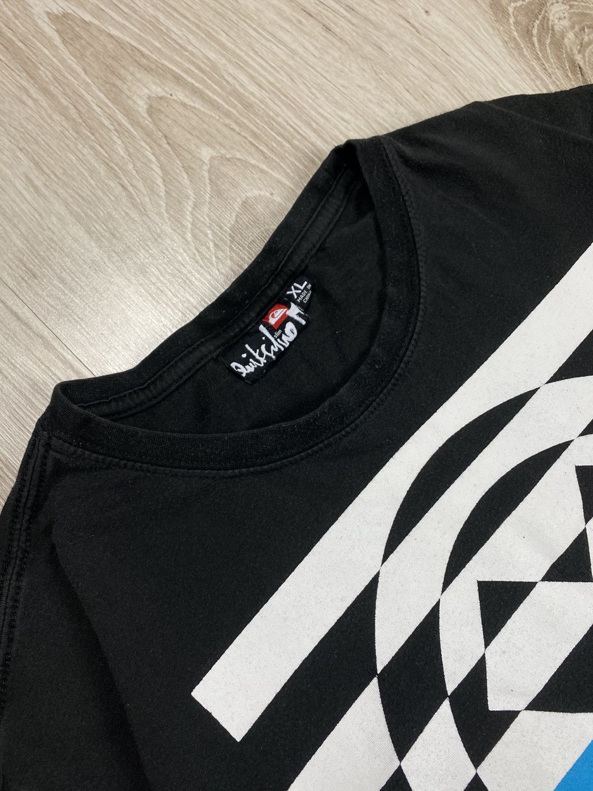 Affliction Vintage Quiksilver Affliction Style Surfing Black T-shirt XL Size US XL / EU 56 / 4 - 11 Thumbnail