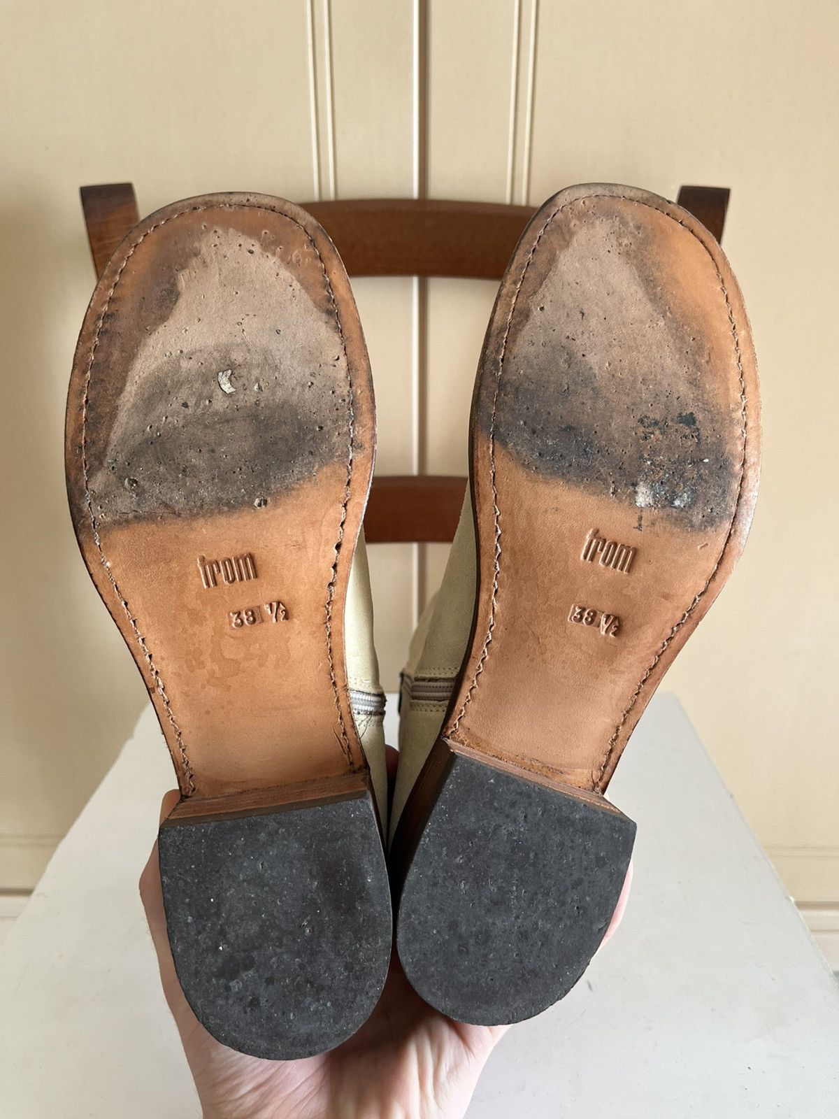 Gianni Barbato Vintage From Gianni Barbato country avantgarde creme Size US 6.5 / IT 36.5 - 4 Thumbnail