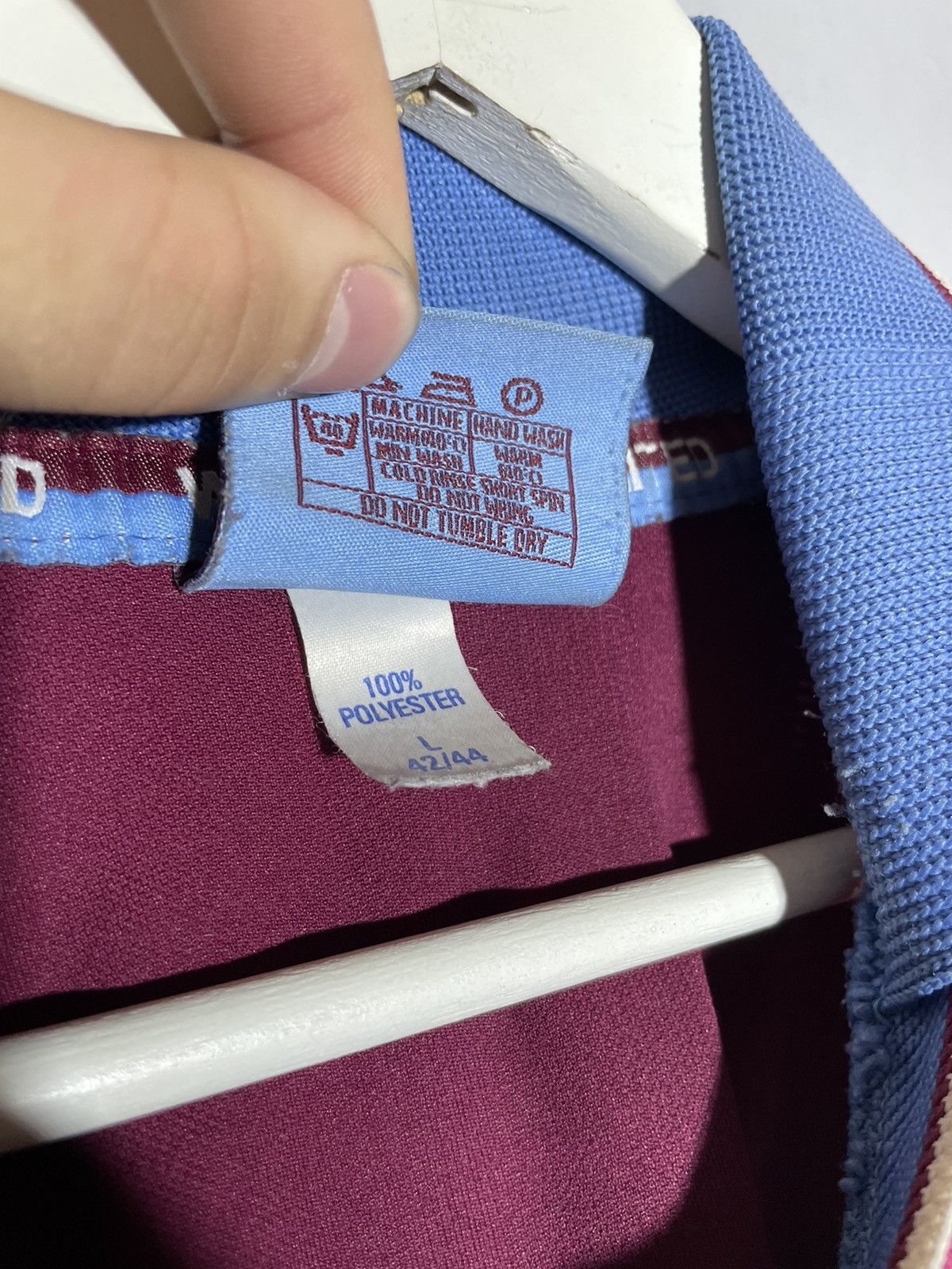 PONY × Vintage West Ham United Pony 1997/98 Vintage Football Shirt Size US L / EU 52-54 / 3 - 14 Thumbnail