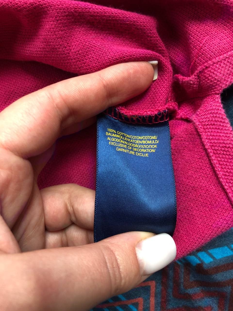Polo Ralph Lauren Streetwear T-Shirt Polo Ralph Lauren pink polos Y2K Vintage Size US XL / EU 56 / 4 - 4 Thumbnail