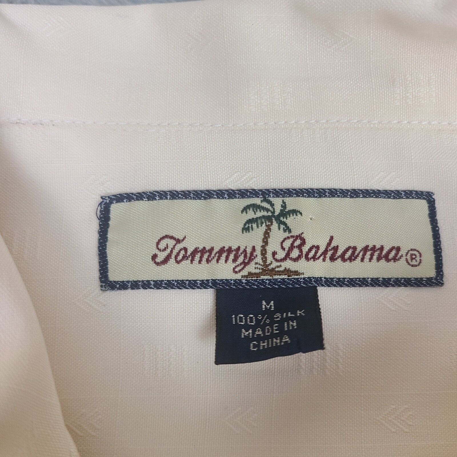 Tommy Bahama Tommy Bahama 100% Silk Size Medium Button Up Color Yellow Sh Size US M / EU 48-50 / 2 - 2 Thumbnail