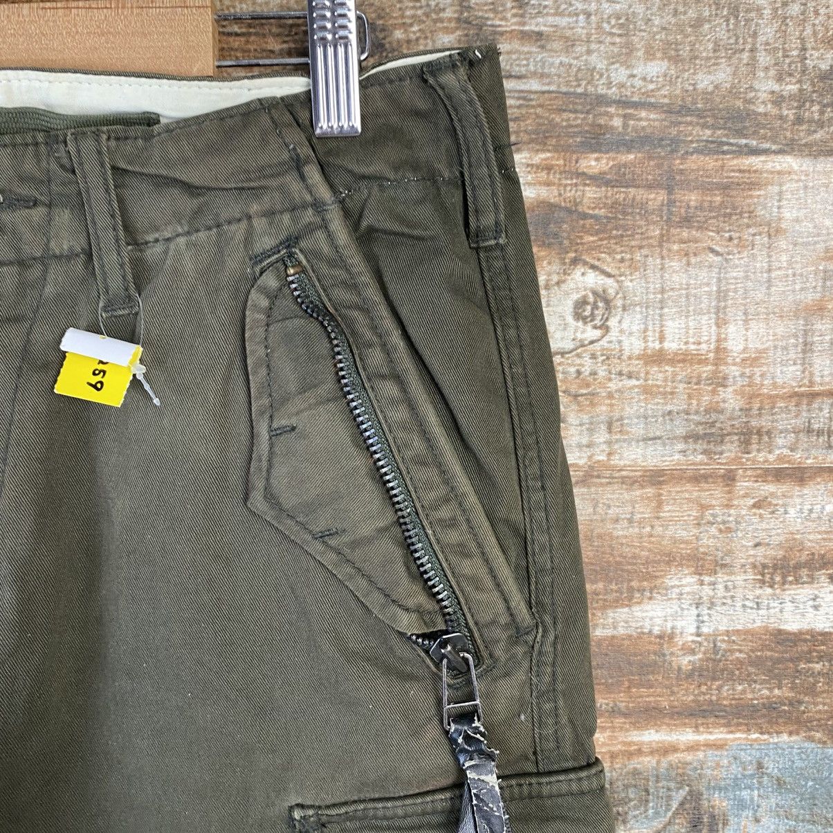 Japanese Brand DL Baldia Green Cargo Utility Multipocket Pants #C1259 Size US 29 - 8 Thumbnail