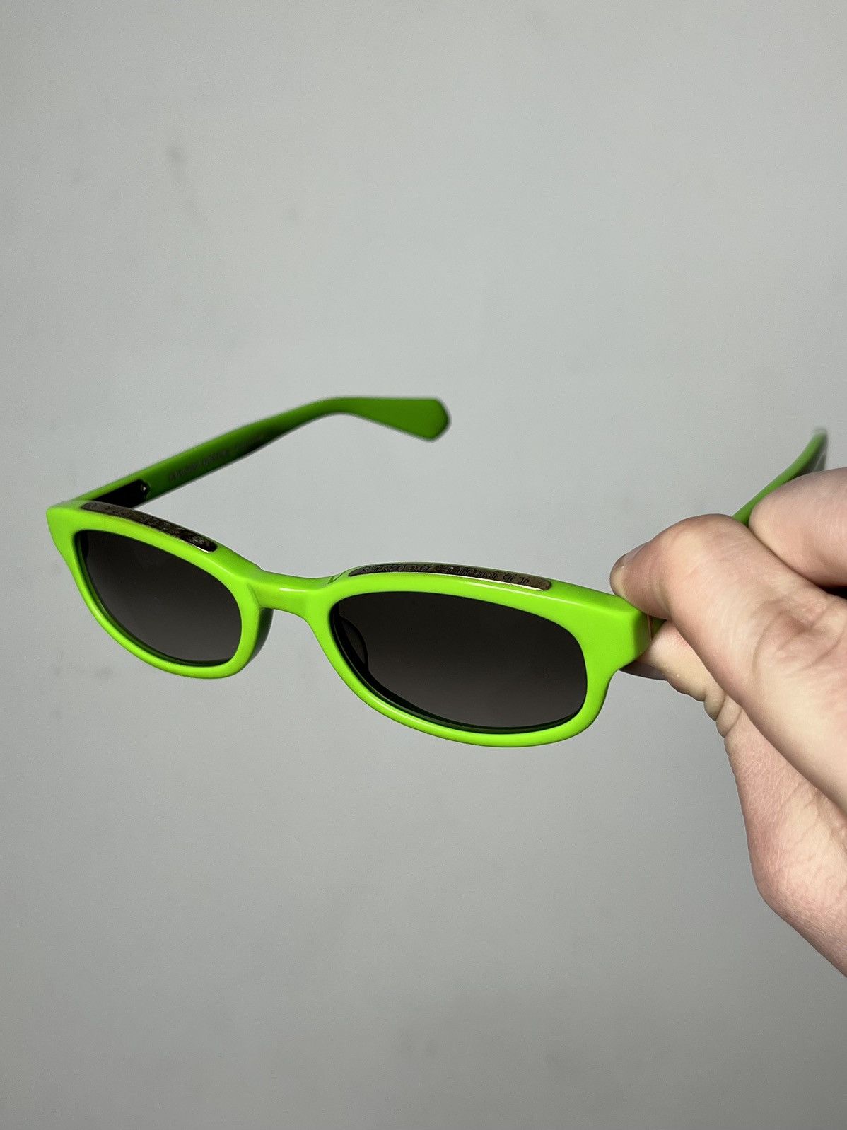 Chrome Hearts 🔥CROME HEARTS LOWRIDER 925 SILVER LIME SUNGLASSES JAPAN Size ONE SIZE - 1 Thumbnail