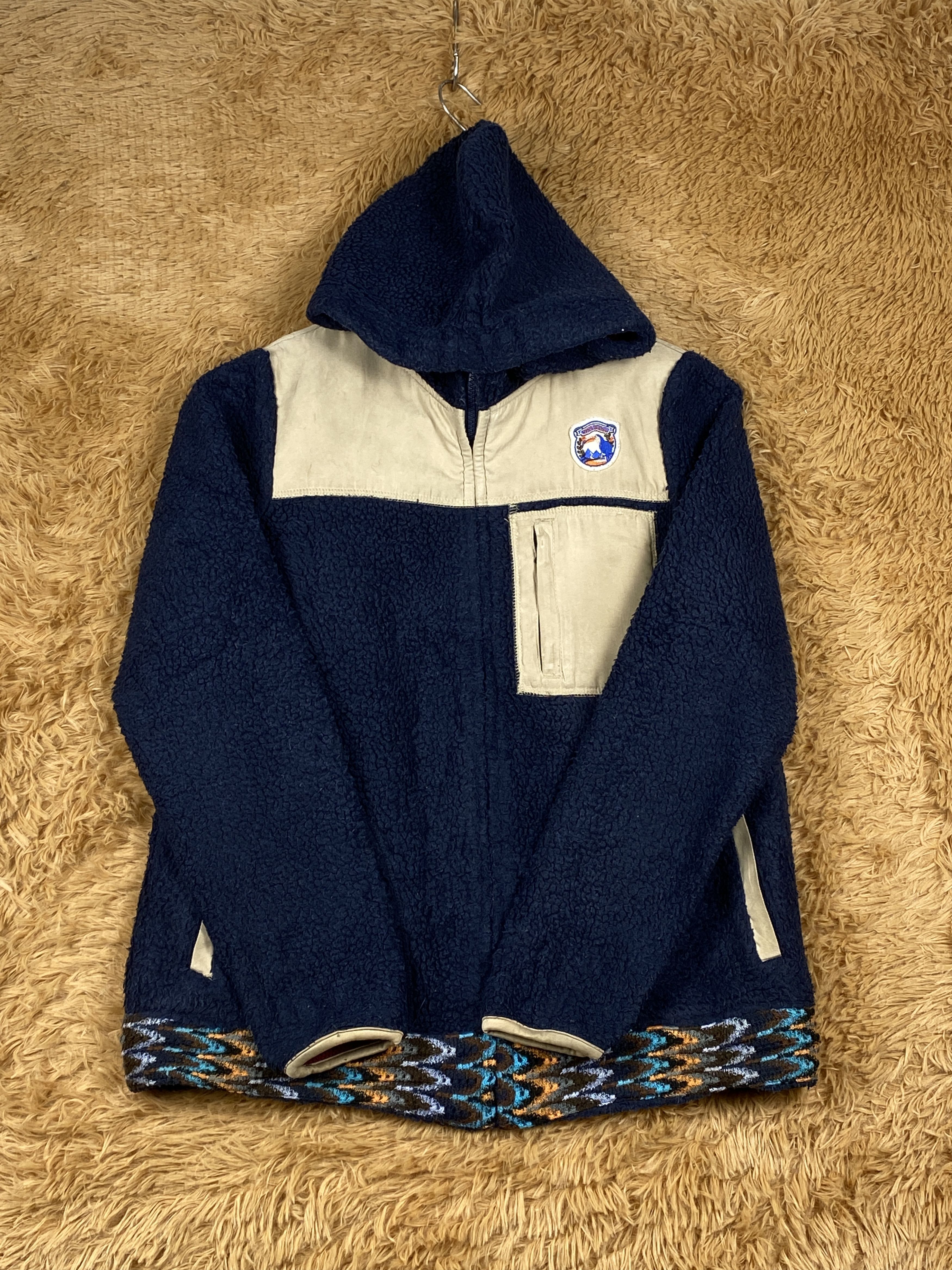 Japanese Brand Vintage Titicaca Hoodie Fleece Jacket J1718 Size US S / EU 44-46 / 1 - 4 Thumbnail