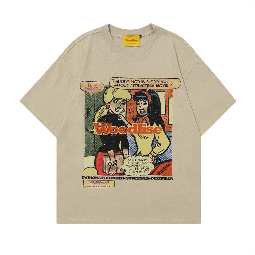 Vintage Vintage Comic Cartoon Printed Oversized Tee Size US M / EU 48-50 / 2 - 1 Thumbnail