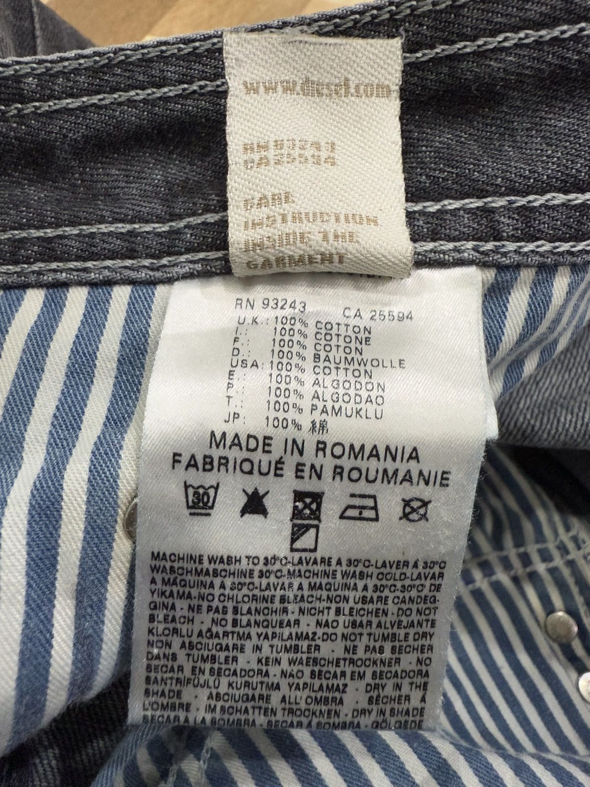 Diesel DIESEL TIMMEN DISTRESSED JEANS STYLE Size US 32 / EU 48 - 13 Thumbnail