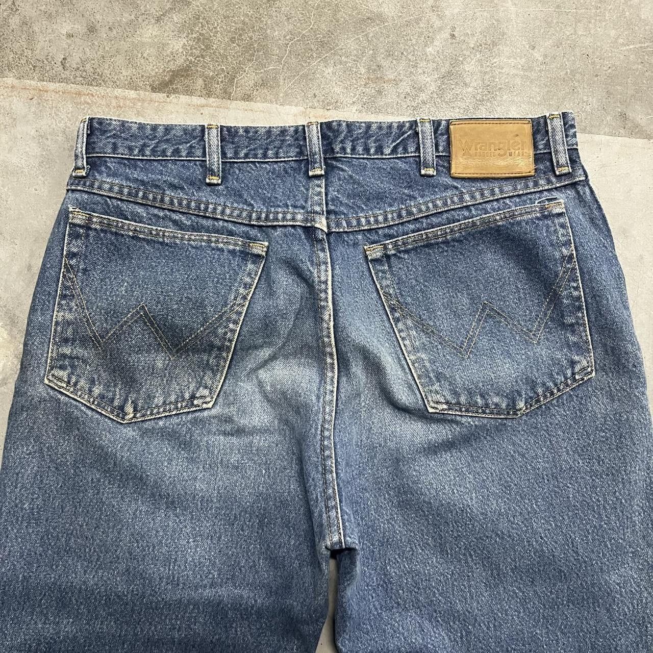 Vintage Crazy Vintage Y2K/2000s Workwear Streetwear Medium Wash Denim Jeans! Size US 34 / EU 50 - 7 Thumbnail