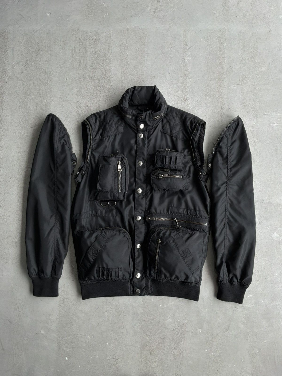 Dolce & Gabbana Archive D&G - Convertible Cargo Multipocket Jacket Size US M / EU 48-50 / 2 - 2 Thumbnail