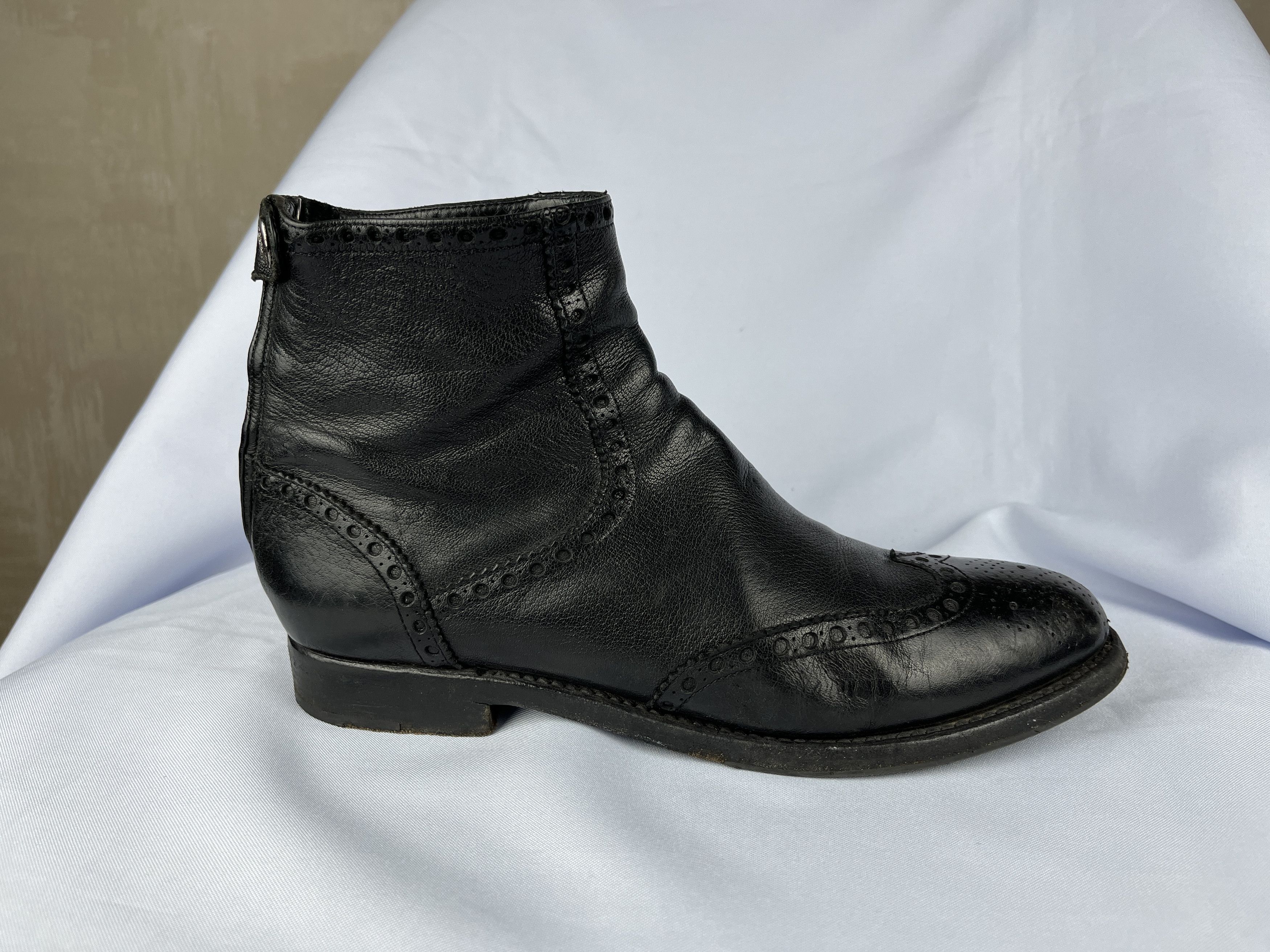 Alberto Fasciani × Leather Alberto Fasciani Ankle Zip Leather Boots Size 39.5 UK 5.5 Size US 6.5 / EU 39-40 - 2 Thumbnail