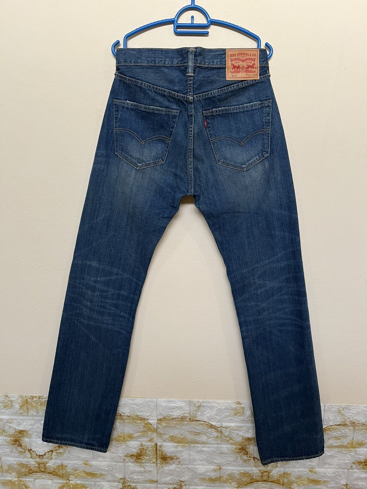 Levi's × Levi's Vintage Clothing × Vintage Vintage LEVIS 501 DENIM Jeans Tag Size W31 L34 Size US 31 - 8 Thumbnail
