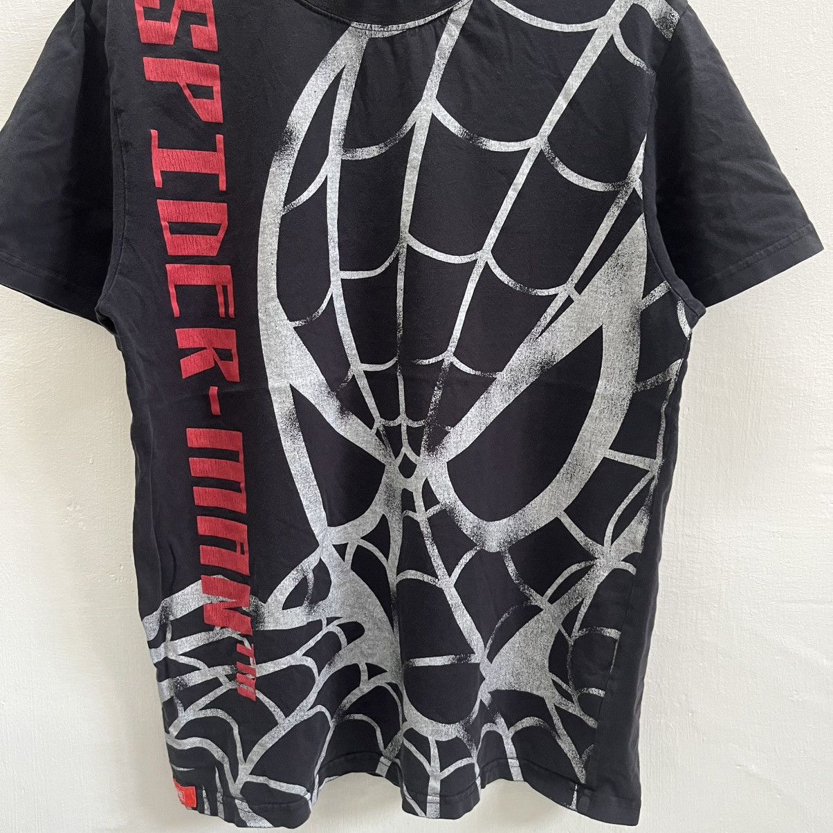 Marvel Comics Rare Vintage Spiderman AOP Quotes Tees Cartoon Size US S / EU 44-46 / 1 - 6 Thumbnail