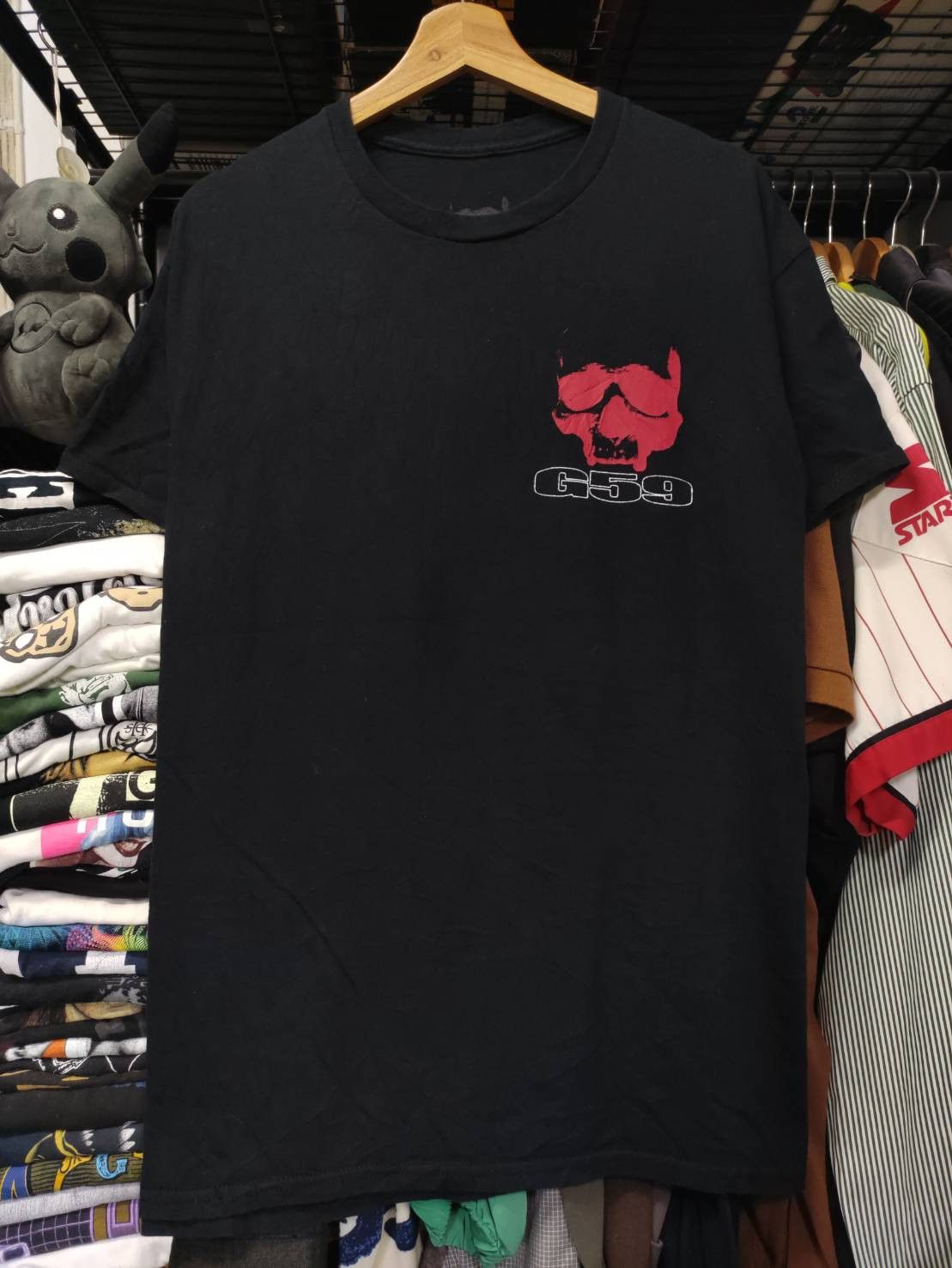 Fuck The Population × G59 Records Suicideboys G59 " Red Skull Logo " T-Shirt Size US L / EU 52-54 / 3 - 2 Thumbnail
