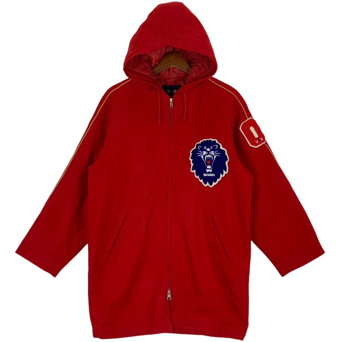 If Six Was Nine × Vintage Vintage Van Jac Van Athletic Club Wool Hoodie Parka Jacket Size US M / EU 48-50 / 2 - 1 Thumbnail