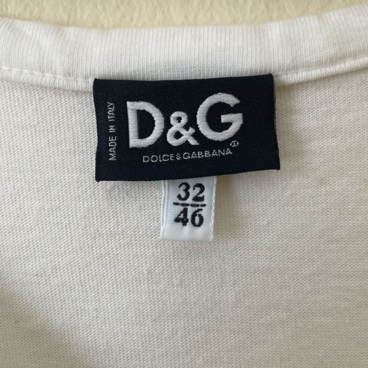 Dolce & Gabbana Vintage Dolce & Gabbana I ❤️ Denim Tank Top Size US S / EU 44-46 / 1 - 3 Thumbnail