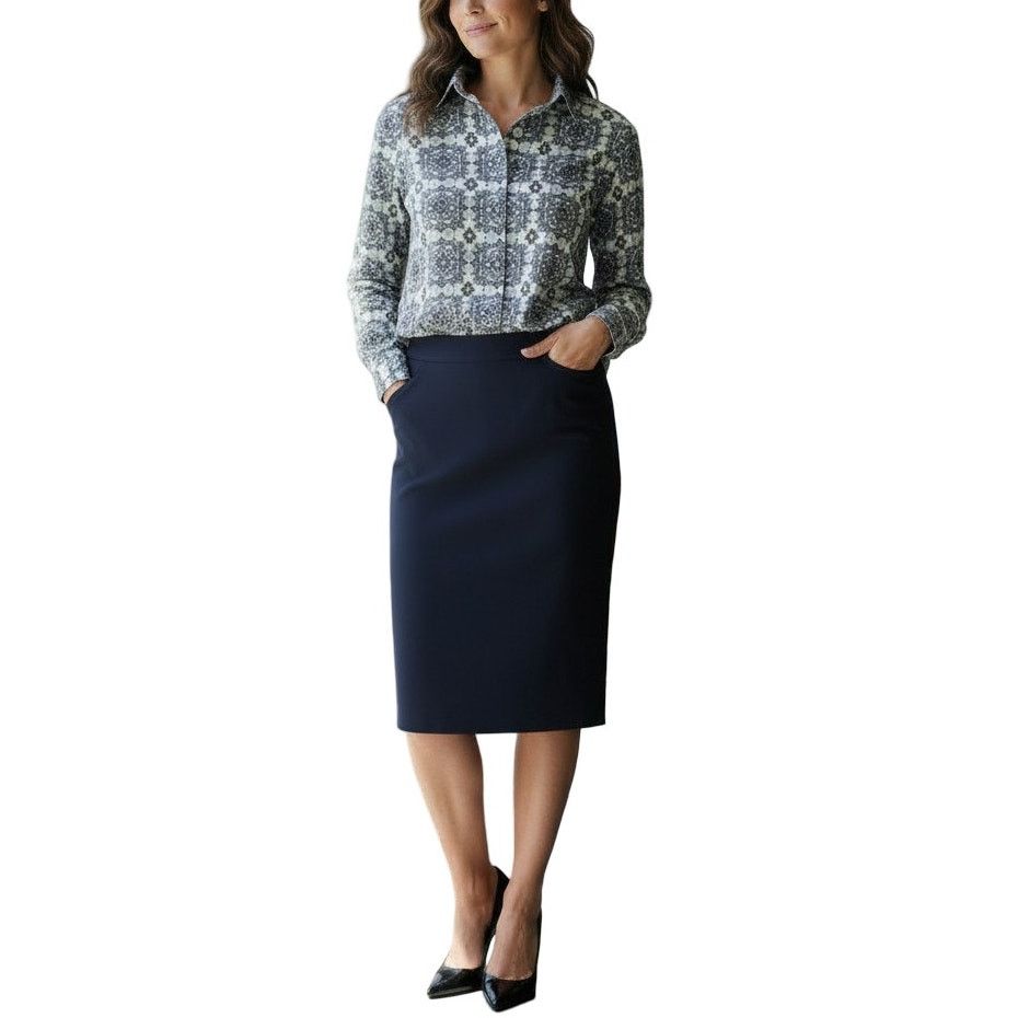 J.Crew J. Crew The Perfect Shirt Button Front Vintage Print S Size S / US 4 / IT 40 - 2 Thumbnail