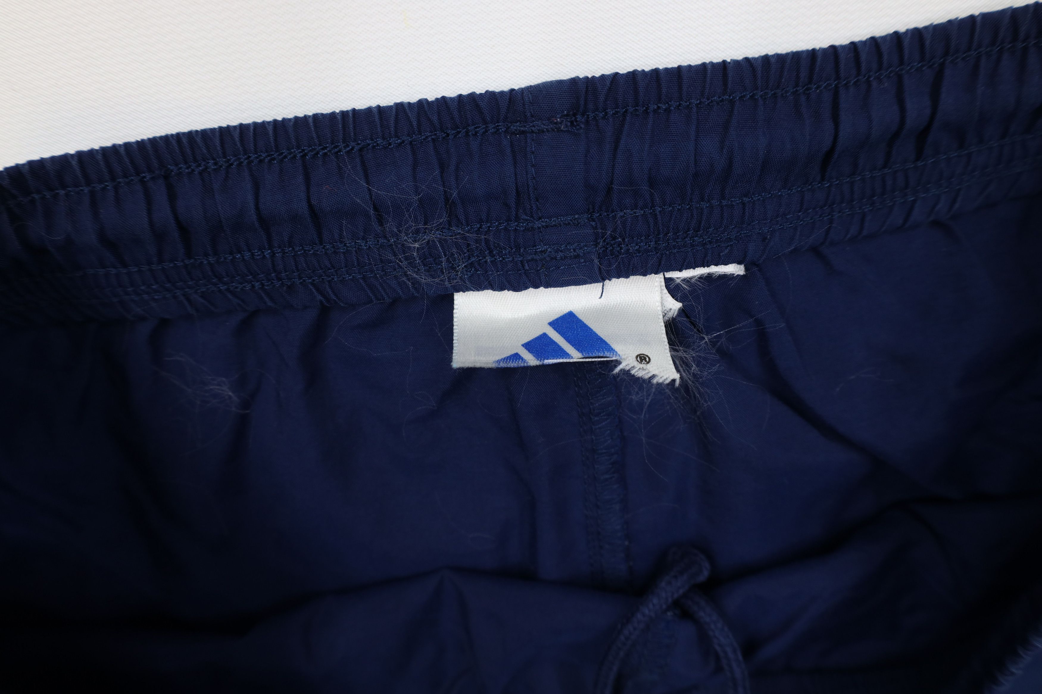 Adidas Vintage 90s Adidas Spell Out Striped Shorts Baggies Nylon Size US 32 / EU 48 - 7 Thumbnail