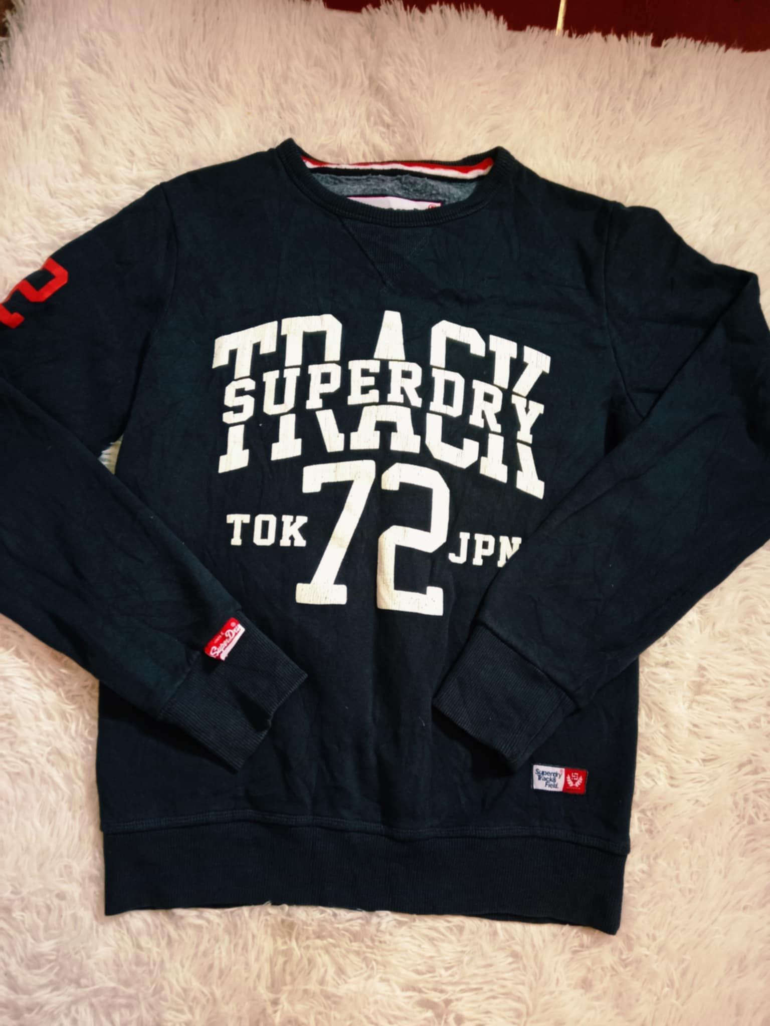 Superdry Vintage Superdry Track 72 Crewneck Sweatshirt Size US S / EU 44-46 / 1 - 5 Thumbnail