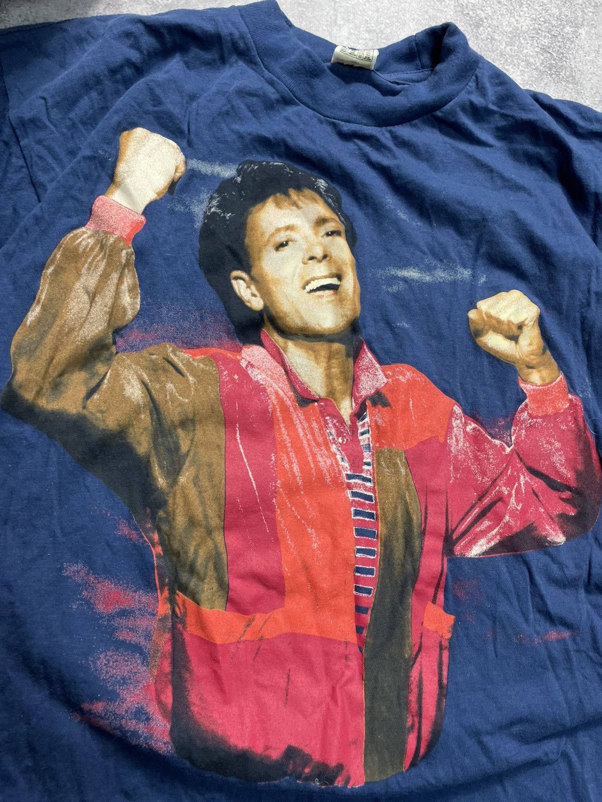 Band Tees Vtg Cliff Richard OG 90s From A Distance Tour Tee Size US M / EU 48-50 / 2 - 4 Thumbnail