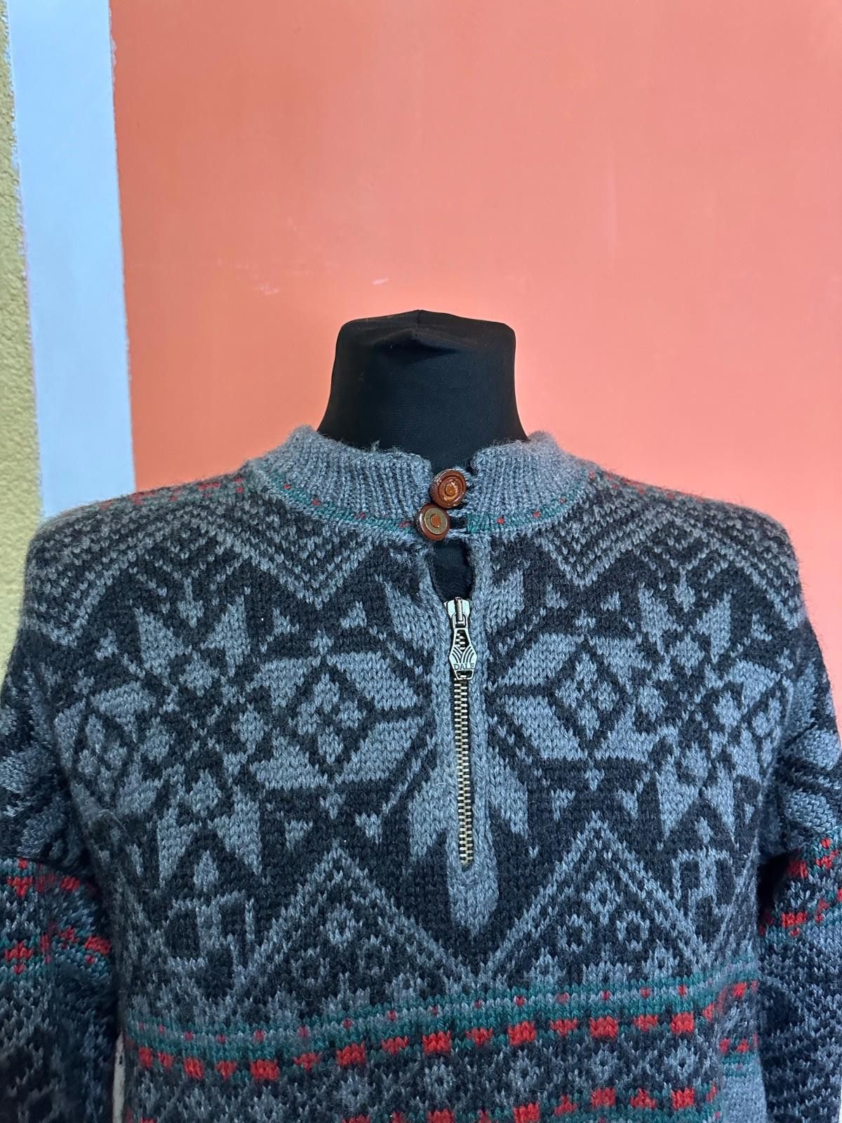 Dale Of Norway Dale of Norway Thunder Bay 1995 1/4 Zip Ski Wool Sweater Size US L / EU 52-54 / 3 - 2 Thumbnail
