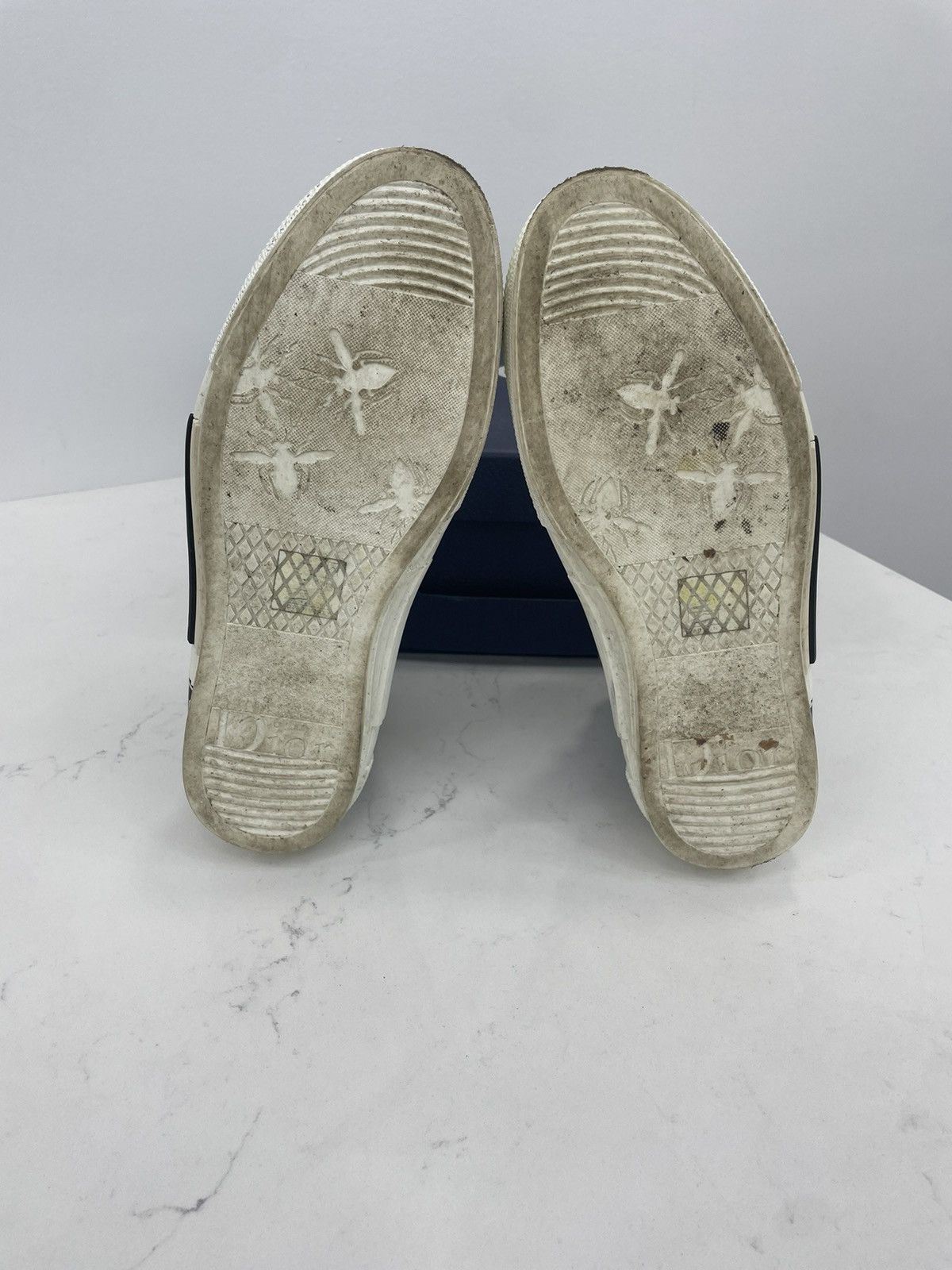 Dior Hi-top Dior B23 Grey, white, and navy blue Size US 9 / EU 42 - 7 Thumbnail