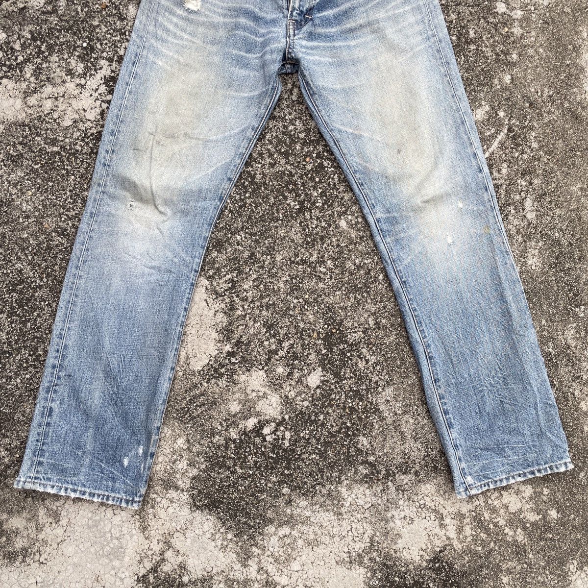 Japanese Brand Vintage Unbranded Distressed Denim Jeans Size US 33 - 4 Thumbnail