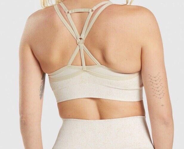 Gymshark Gymshark Womens S Adapt Fleck Seamless Sports Bra Size ONE SIZE - 1 Thumbnail