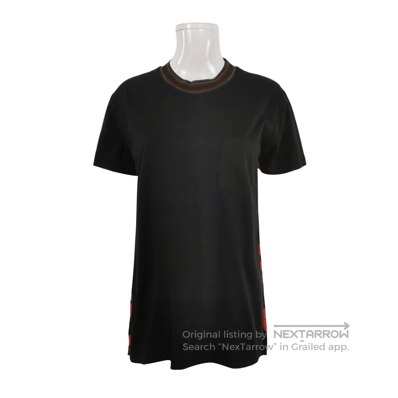 Prada Prada Color Block Cotton T. Size L / US 10 / IT 46 - 1 Thumbnail