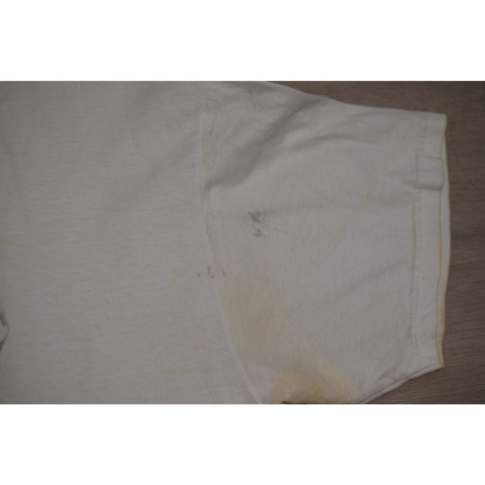Hanes Vintage 1990s Hanes Mickey Mantle Double Stitch T-Shirt L Size US L / EU 52-54 / 3 - 4 Thumbnail