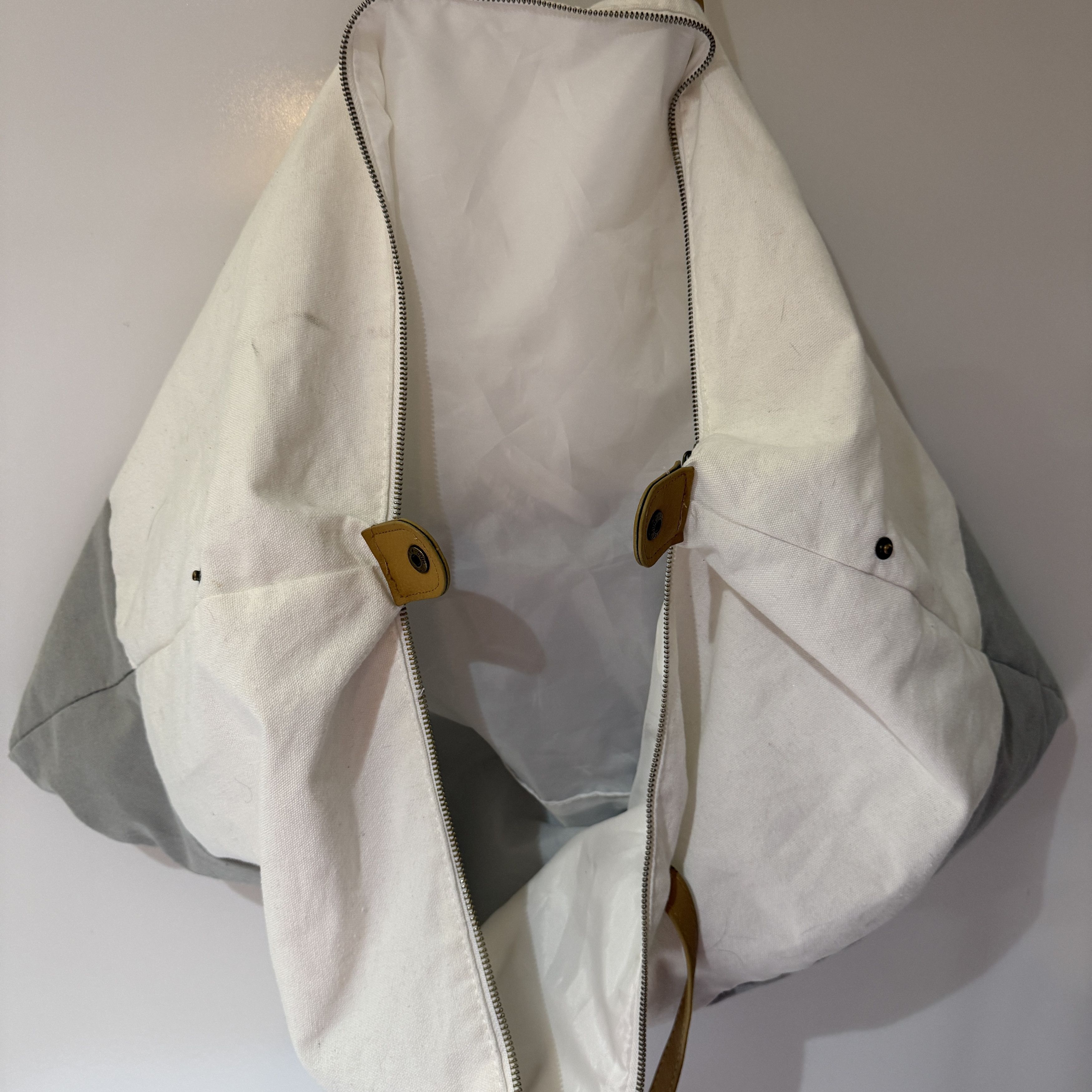 Other Cozy Earth Cotton Canvas Faux Leather Size ONE SIZE - 5 Thumbnail