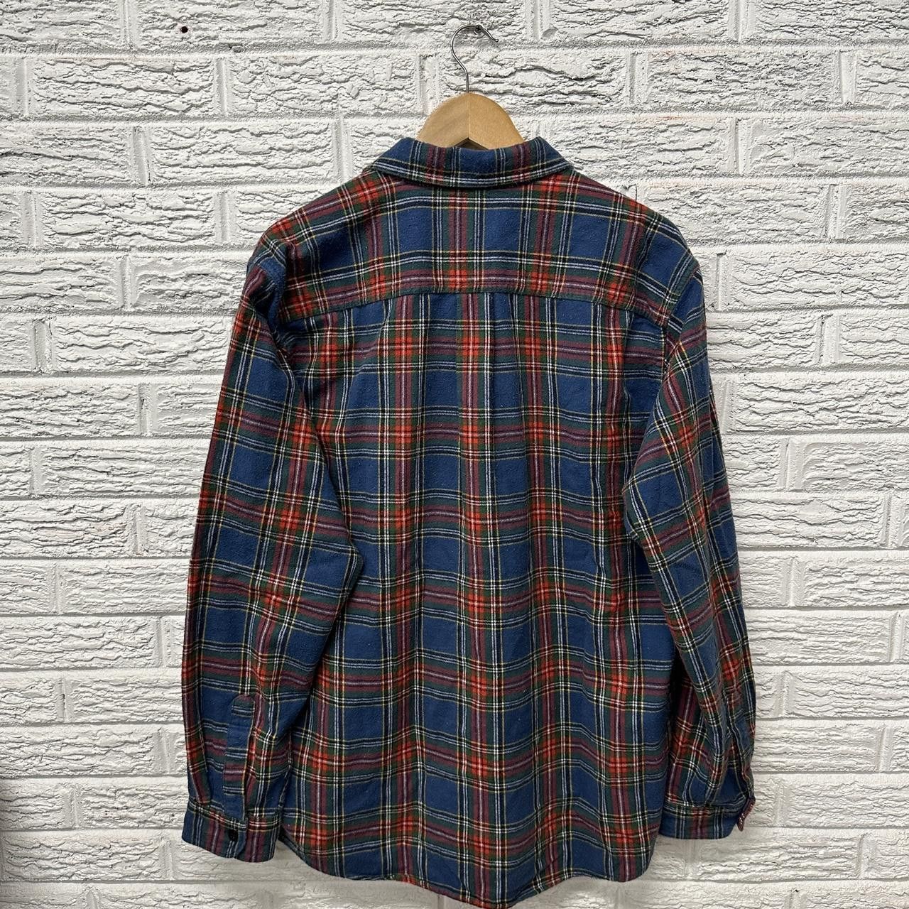 L.L. Bean Vintage L.L. Bean Button Down Flannel Collared Shirt Men’s L Size US L / EU 52-54 / 3 - 3 Thumbnail