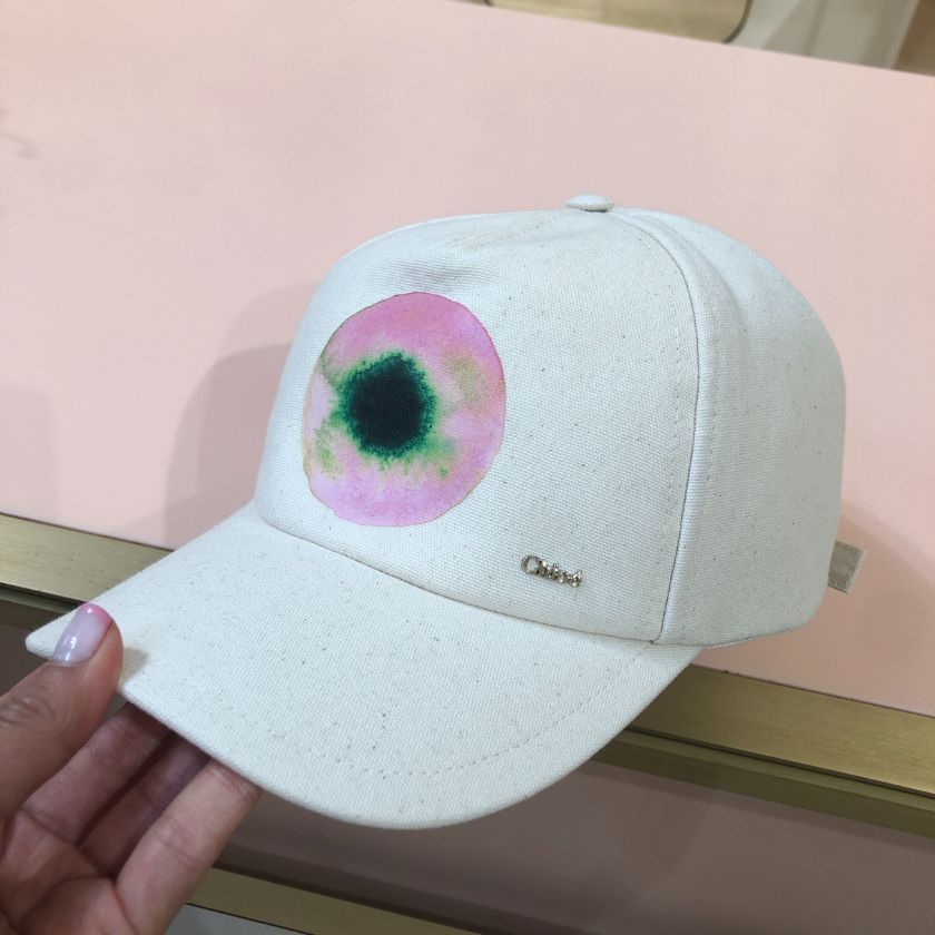 Chloe o1loc1c1024 Hat and Bonnet in White Size ONE SIZE - 1 Thumbnail