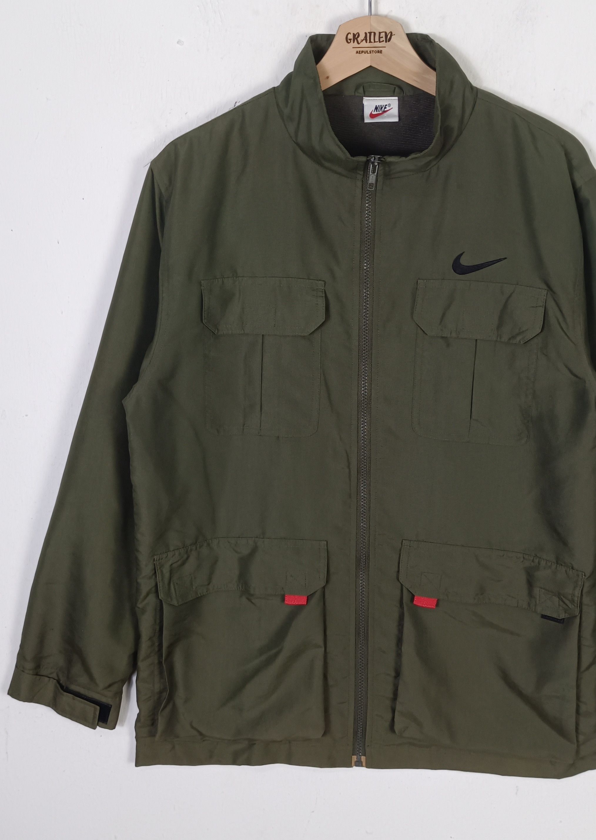 Nike Vintage Nike Tactical Pocket Small Swoosh Size US L / EU 52-54 / 3 - 5 Thumbnail