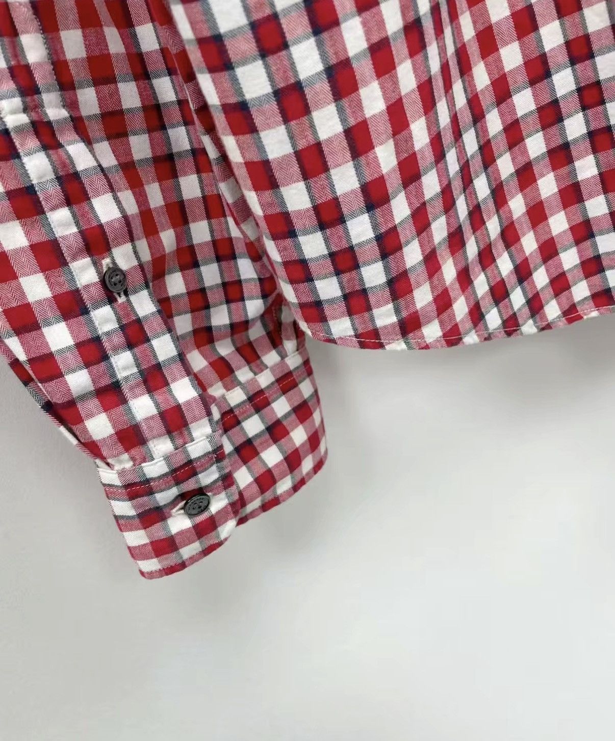 Burberry BURBERRY 100% Cotton Embroidered Long Sleeve Shirt J30 Size US XXL / EU 58 / 5 - 4 Thumbnail