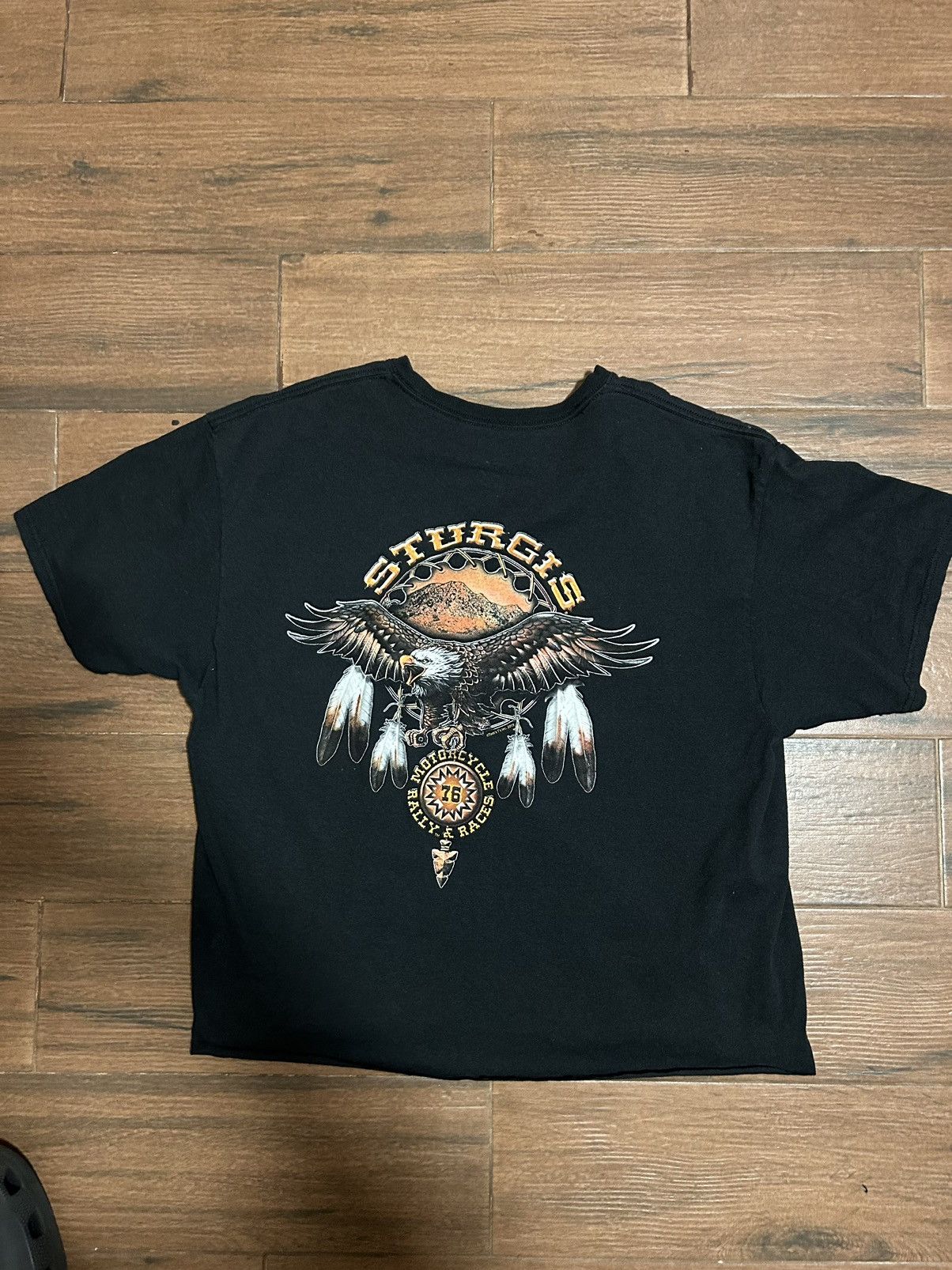 Other Vintage 2016 Sturgis Rally Black Hills Cropped T-Shirt XL Size US XL / EU 56 / 4 - 1 Thumbnail