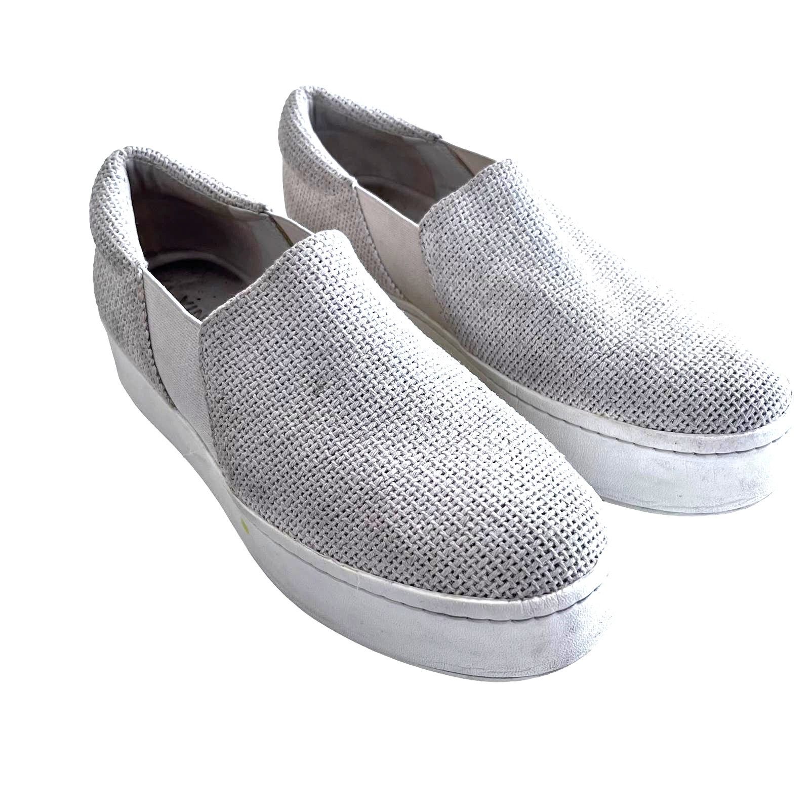 Vince Vince Warren Platform Slip-on Sneakers Beige Linen Size 6.5 Size US 6.5 / IT 36.5 - 2 Thumbnail