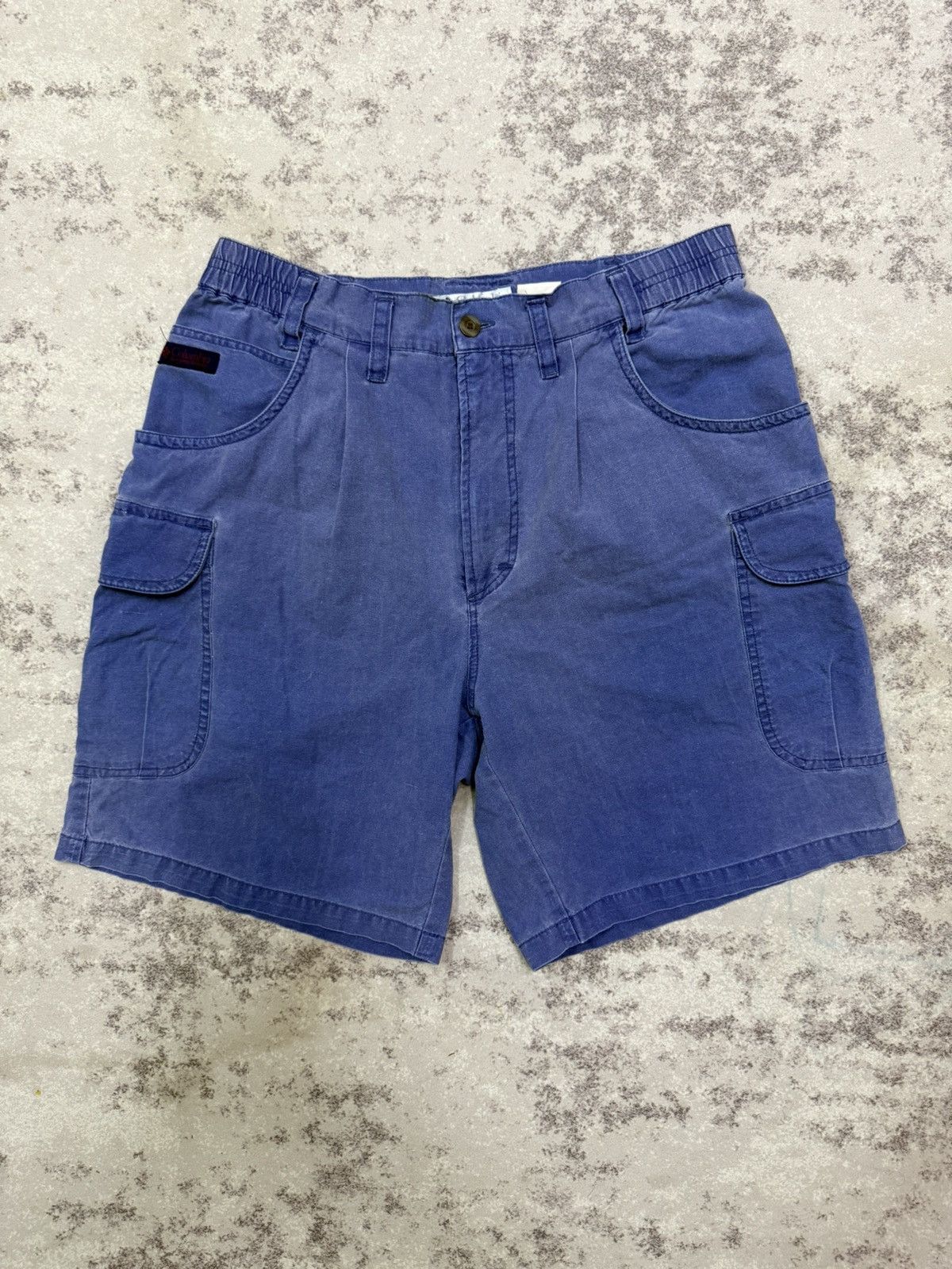Columbia Vintage Columbia Outdoor Cargo Short Pants Faded Colour Size US 29 - 3 Thumbnail