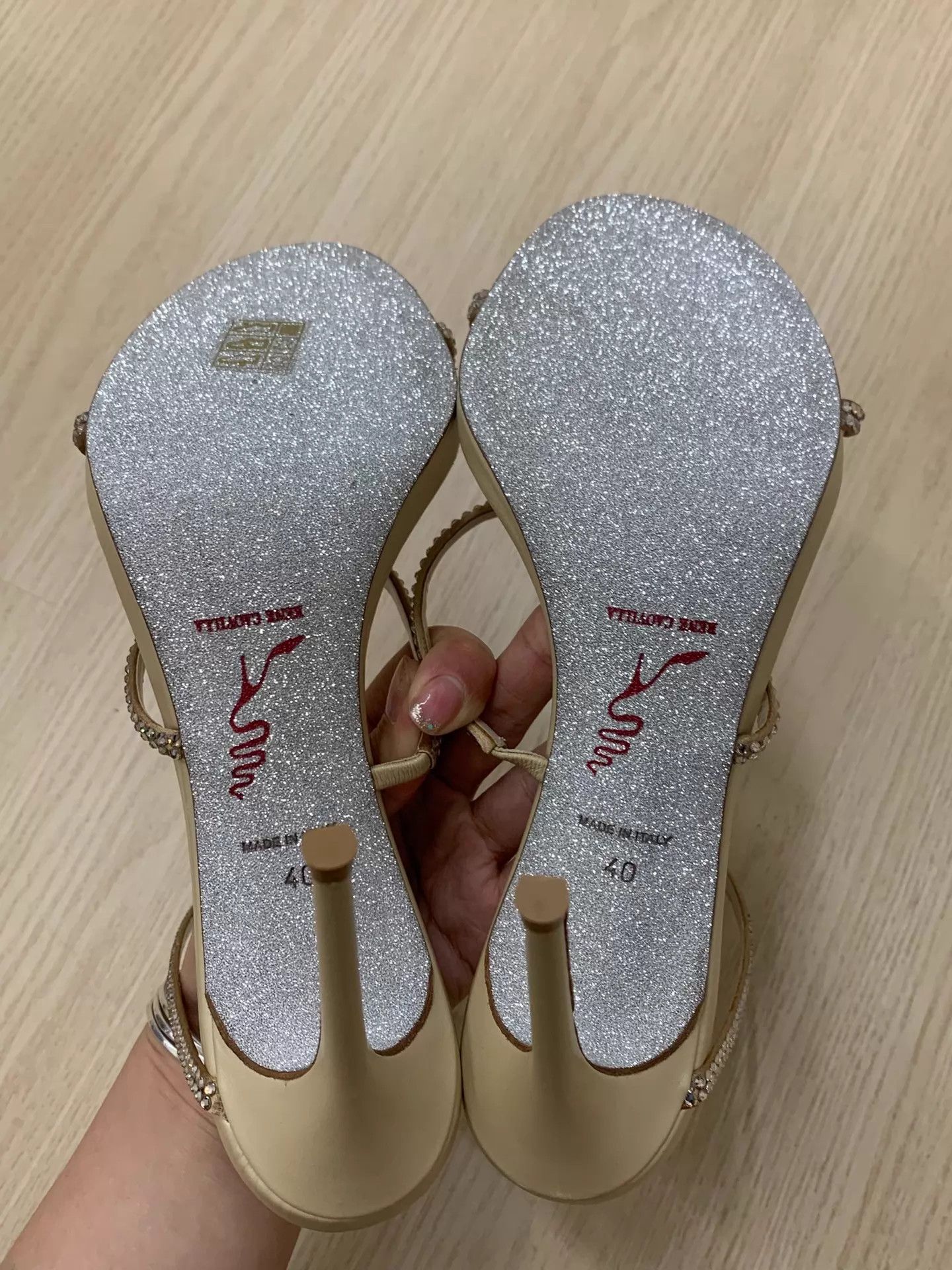 Rene Caovilla Rene Caovilla Snake-Wrap High-Heel Sandals Size 40 New Size US 9.5 / IT 39.5 - 4 Thumbnail
