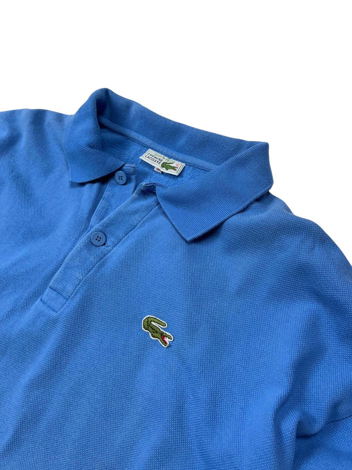 Lacoste × Vintage Vintage Lacoste Made in France Long Sleeve Polo Sweater Size US M / EU 48-50 / 2 - 4 Thumbnail