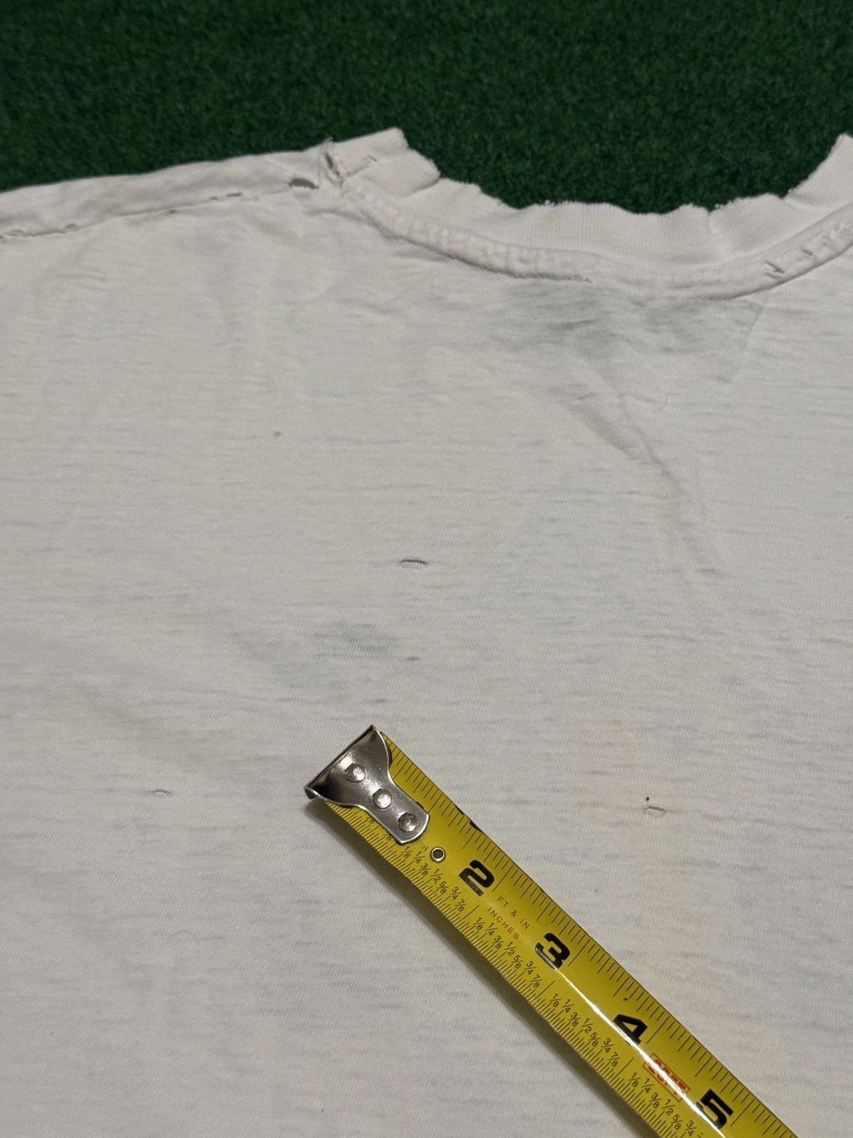 Vintage Vtg 80s Spring Break Abstract Art Surfer Distressed T Shirt Size US L / EU 52-54 / 3 - 11 Thumbnail