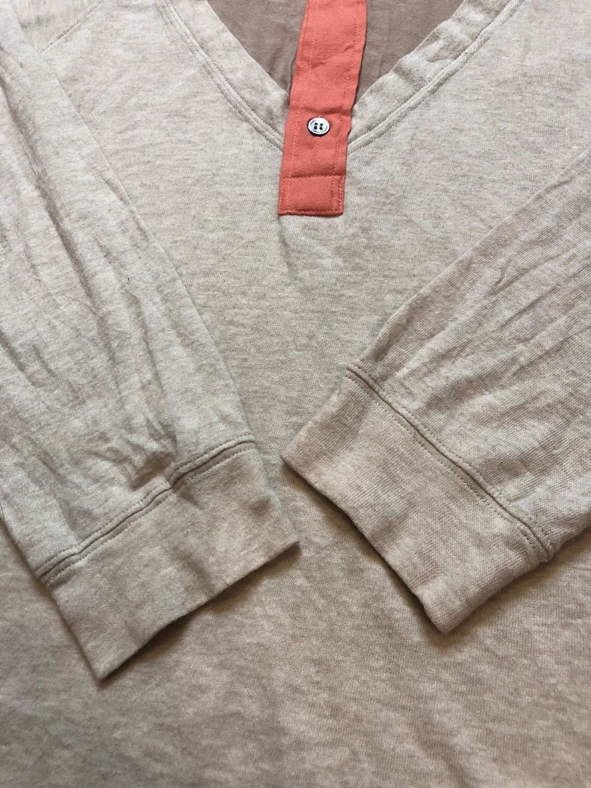 Issey Miyake × Japanese Brand × mercibeaucoup 💥DELETESOON💥Mercibeaucoup Long Sleeve Collar Tee Size US M / EU 48-50 / 2 - 10 Thumbnail