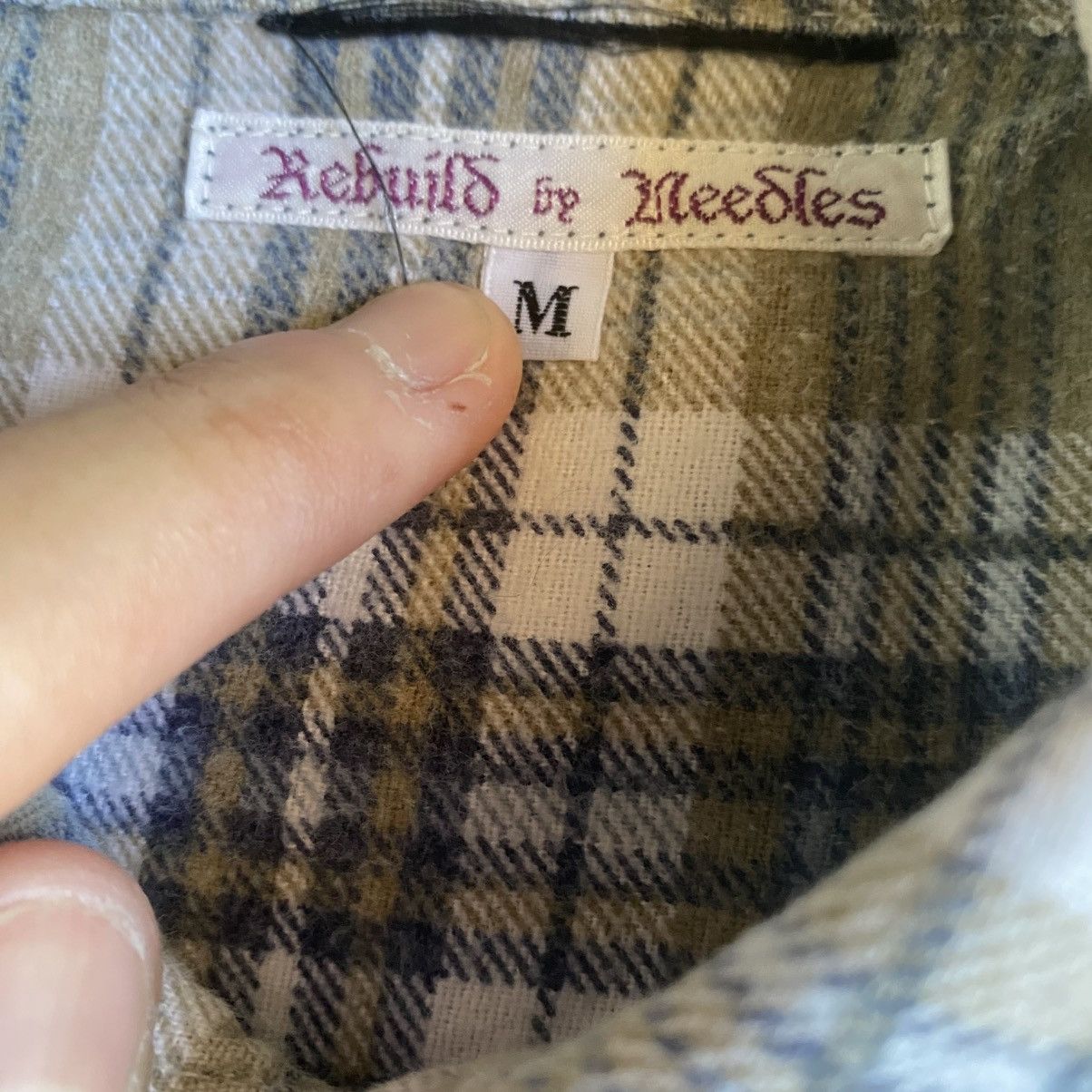 Needles Rebuilt By Needles 7 Cut Plaid Shirt Size US M / EU 48-50 / 2 - 5 Thumbnail