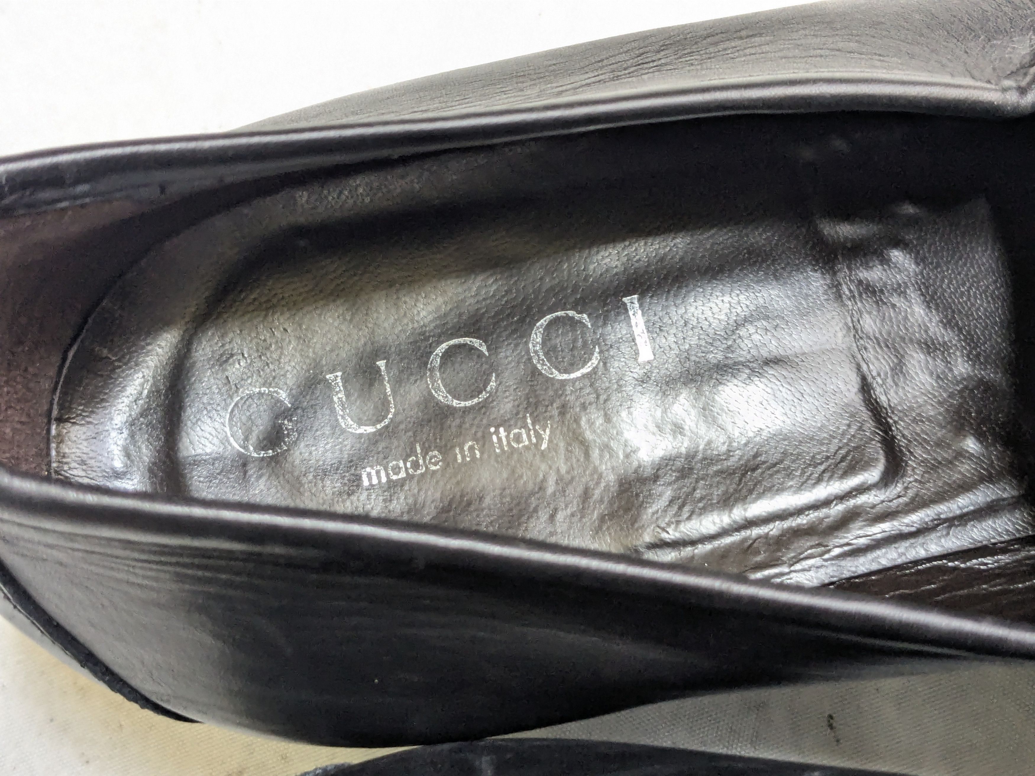 Gucci Gucci Horsebit Loafers Black 13 D Leather Snaffle Tom Ford Size US 13 / EU 46 - 7 Thumbnail