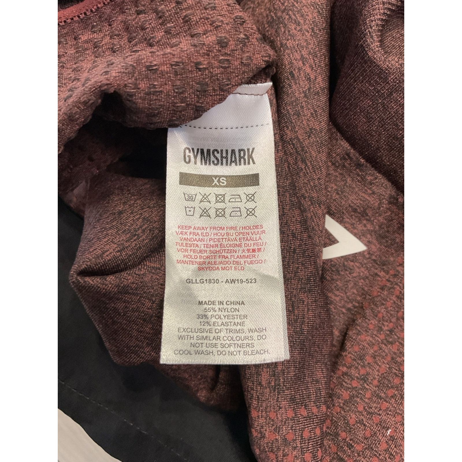 Gymshark Gymshark Brown Seamless Activewear Leggings Size 24" / US 00 / IT 34 - 5 Thumbnail