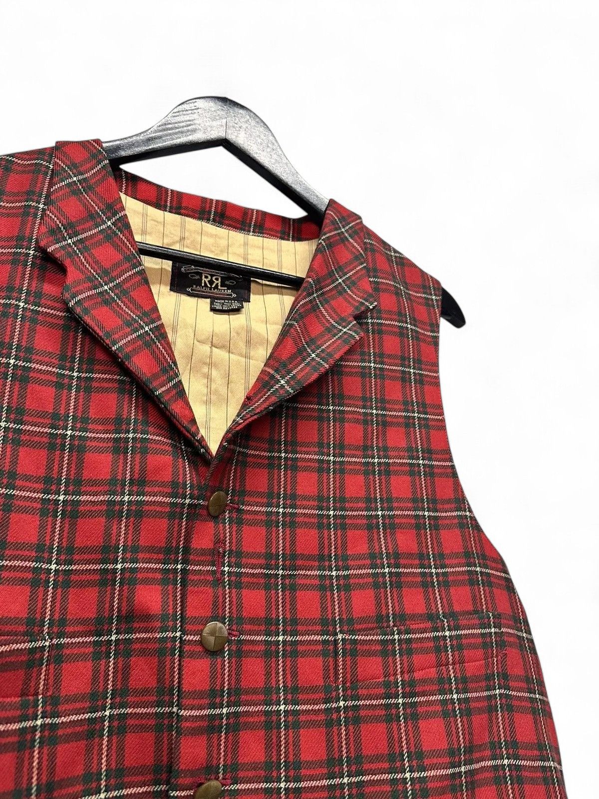 Ralph Lauren Purple Label Ralph Lauren RRL Purple Label Vintage Wool Double Jacket Y2K Size US M / EU 48-50 / 2 - 11 Thumbnail