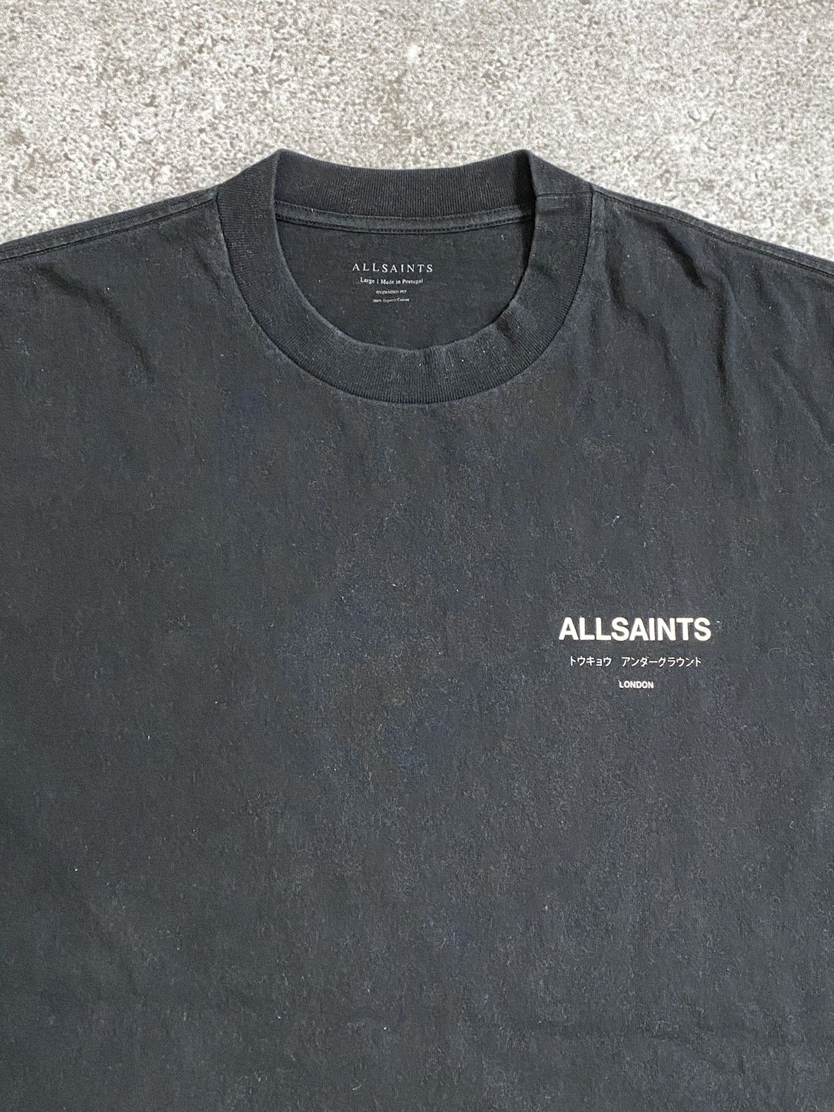 Allsaints Underground Oversized Crew Neck T-Shirt Size US L / EU 52-54 / 3 - 4 Thumbnail