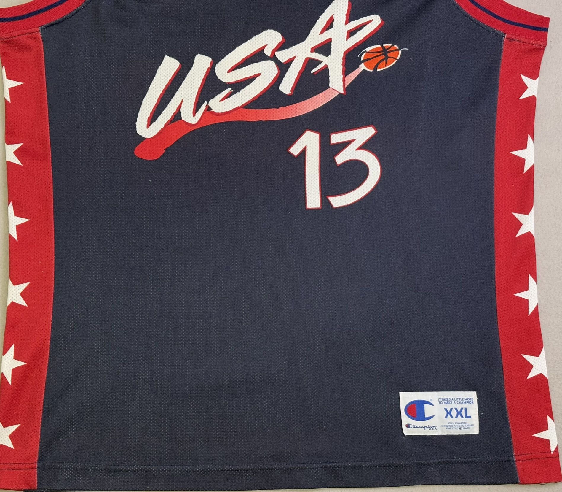 Champion USA Basketball Jersey 1996 O'Neal #13 Champion Size XXL Size US XXL / EU 58 / 5 - 8 Thumbnail