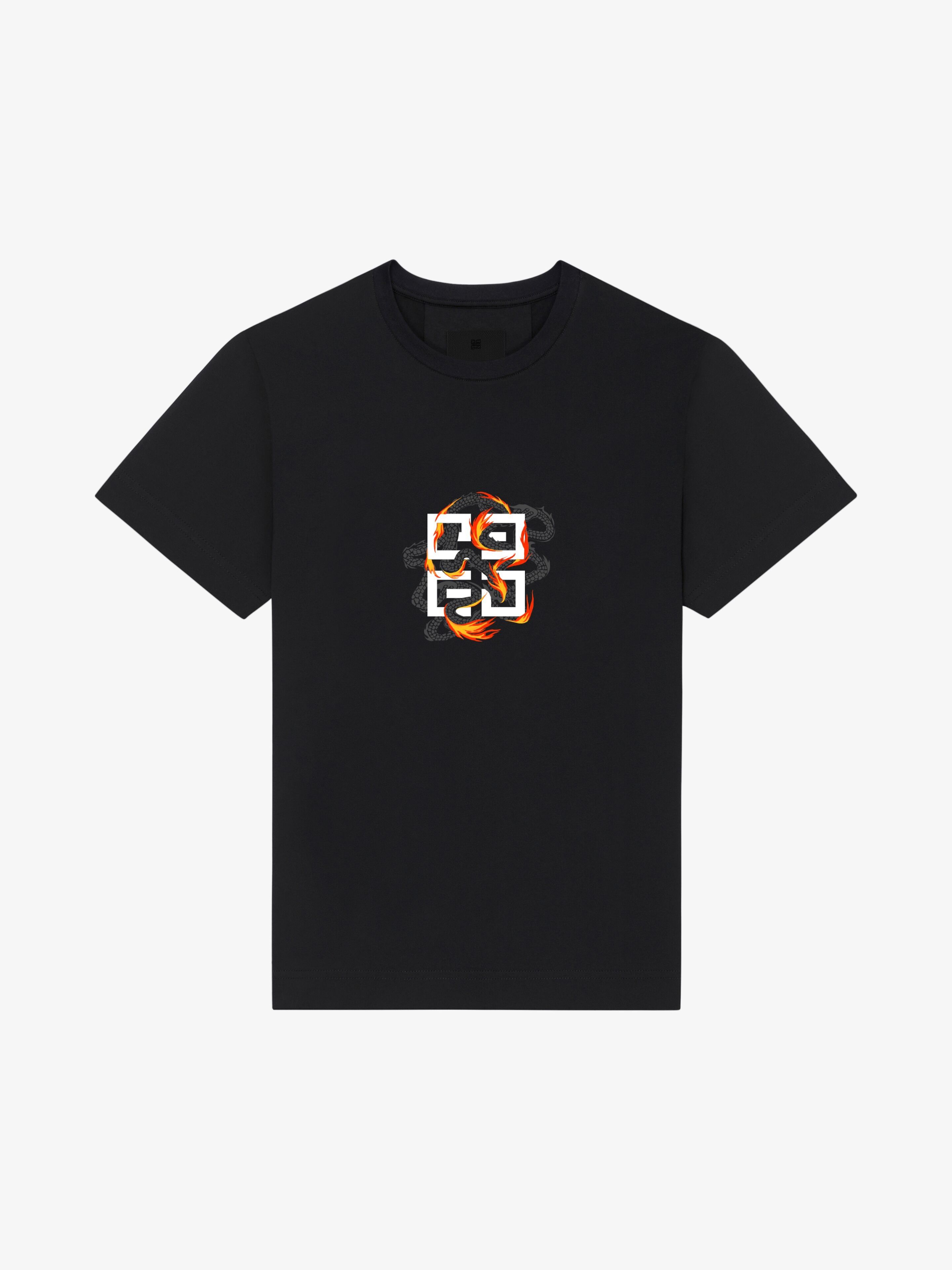 Givenchy o1w1db10325 Slim Fit T-Shirt in Black Size US M / EU 48-50 / 2 - 1 Thumbnail